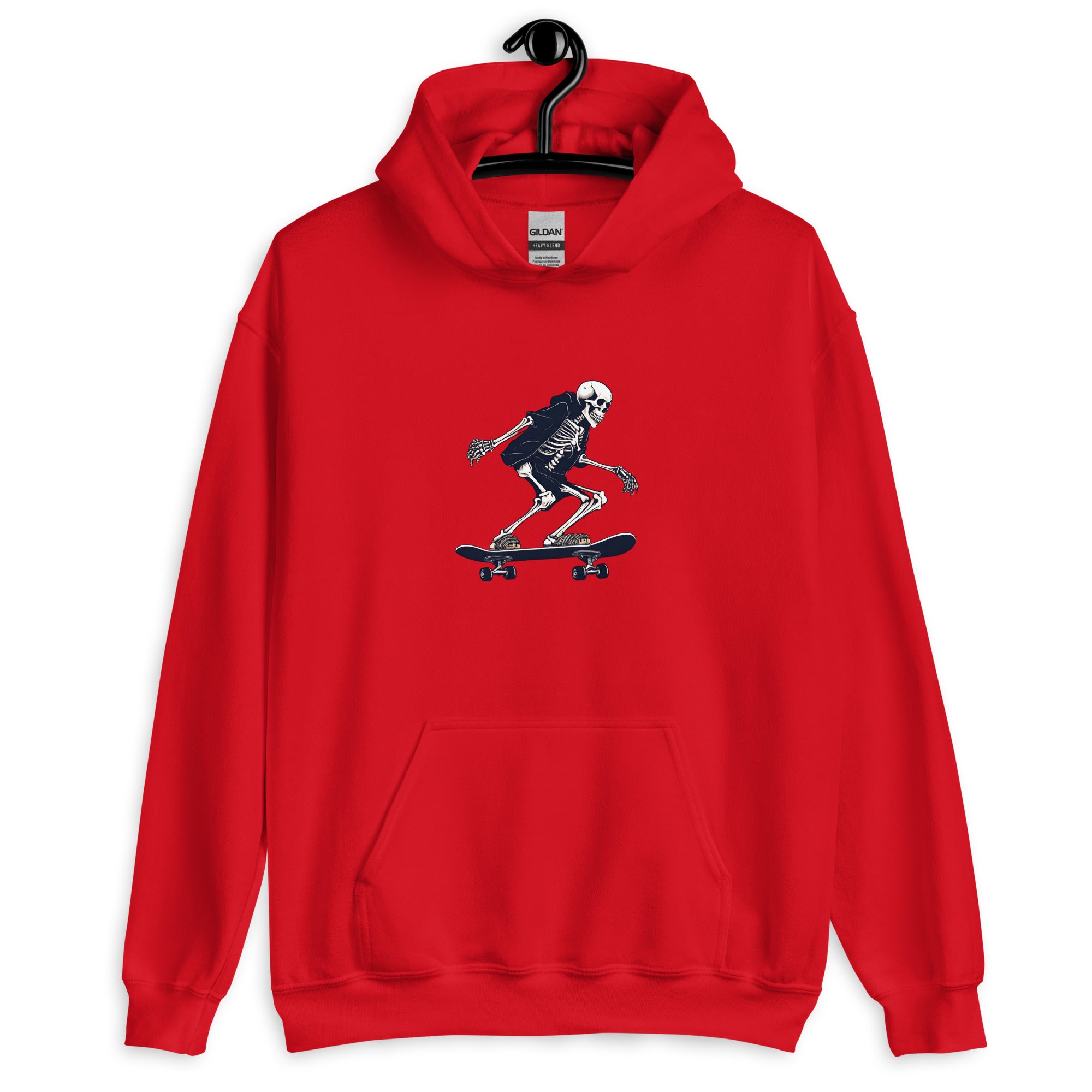 Skateboarding Skeleton Women's Hoodie