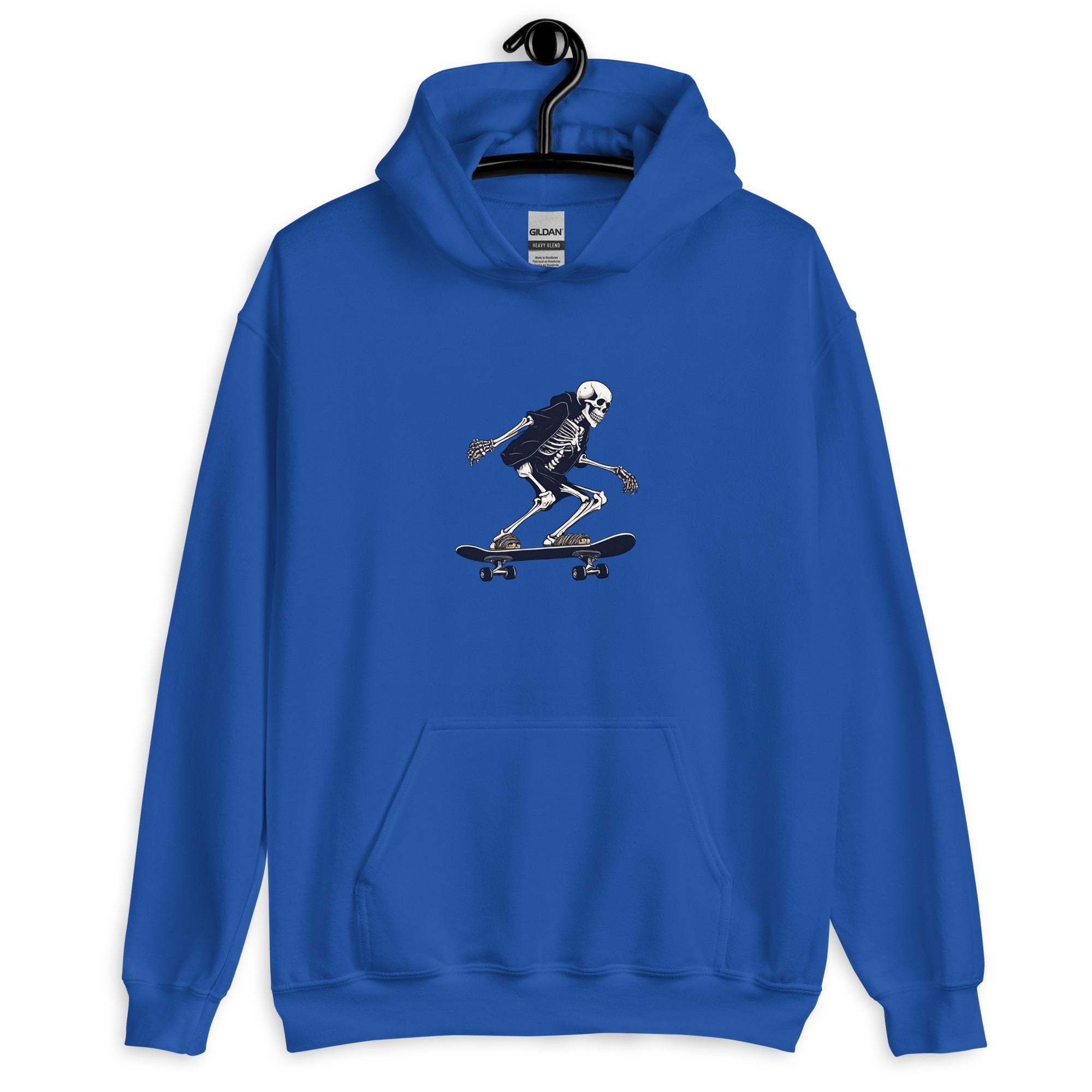 Skateboarding Skeleton Men's Hoodie