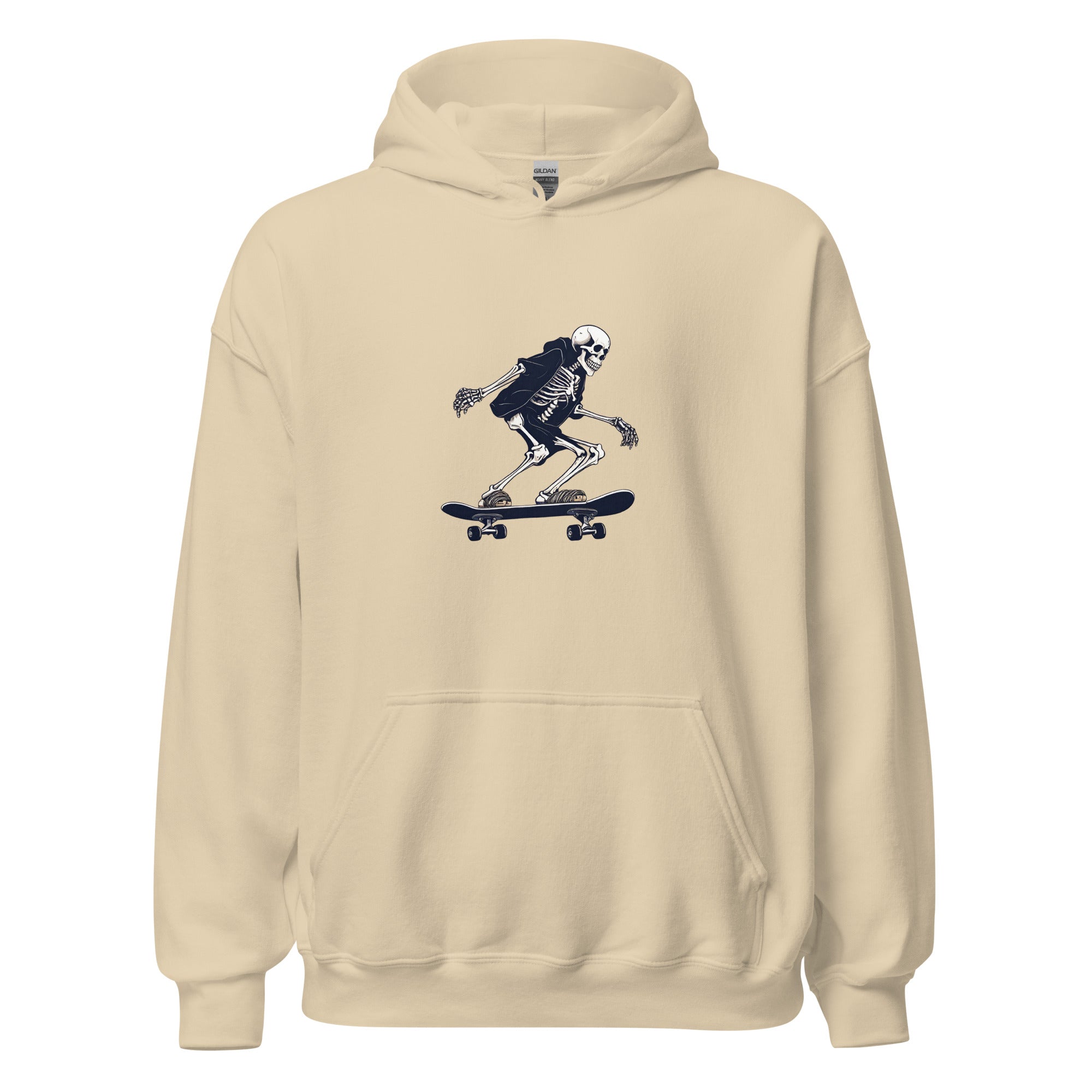 Skateboarding Skeleton Men's Hoodie