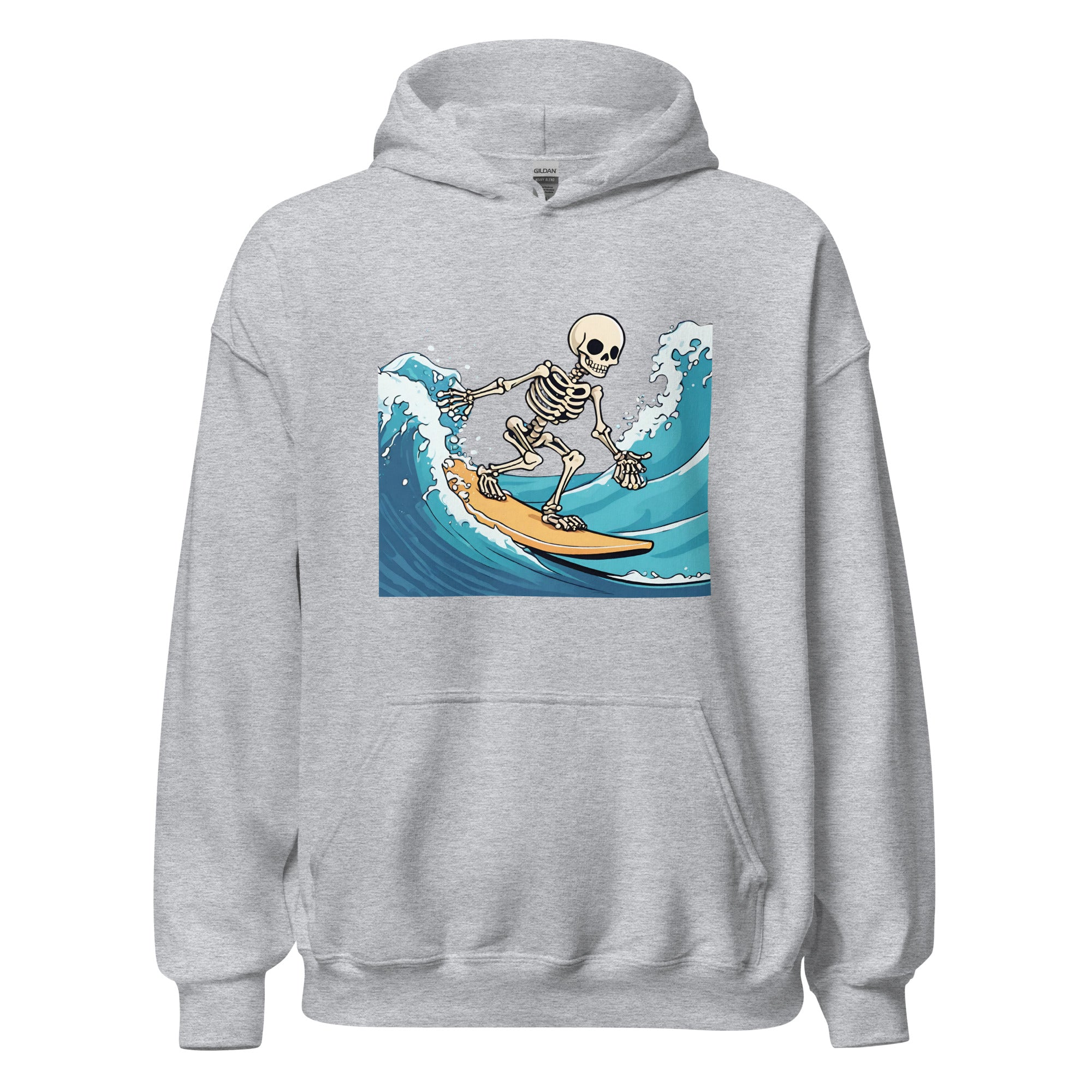 Surfing Skeleton Women's Hoodie