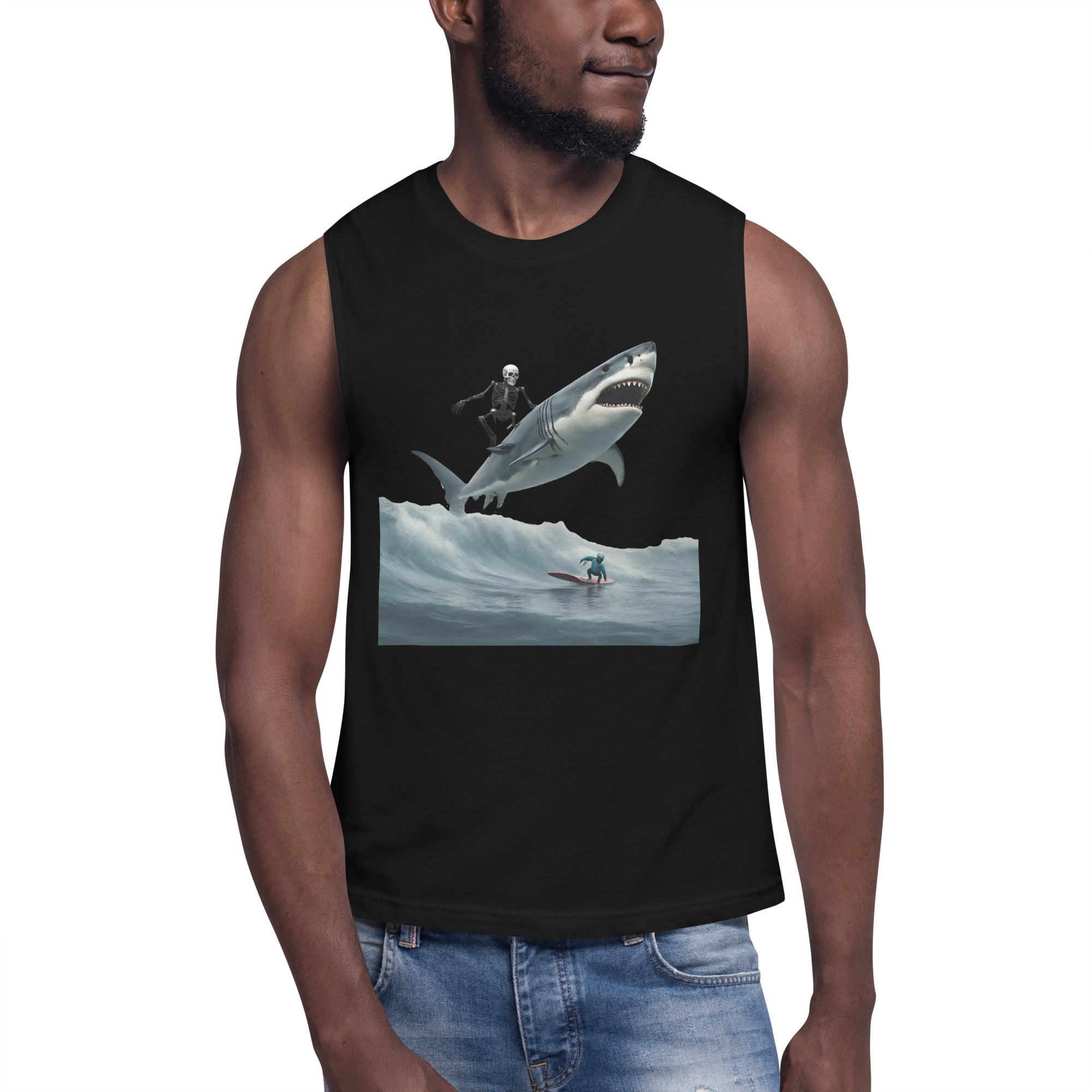 Shark Shredder Muscle Shirt