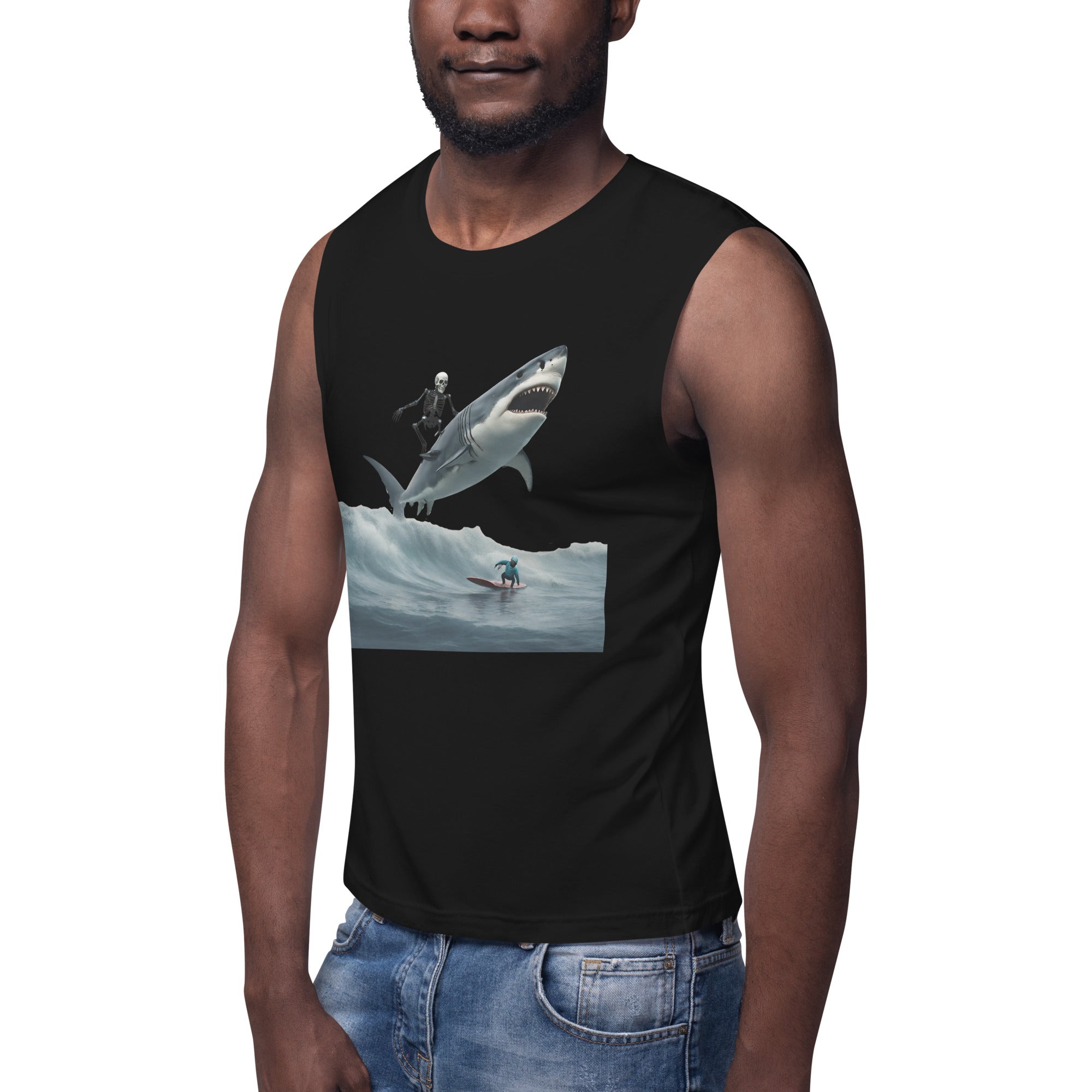 Shark Shredder Muscle Shirt