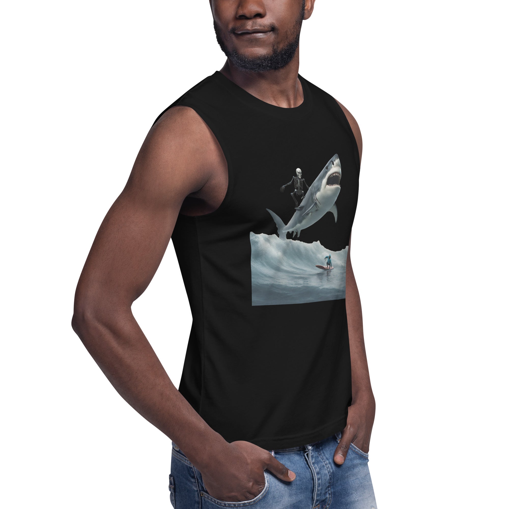 Shark Shredder Muscle Shirt