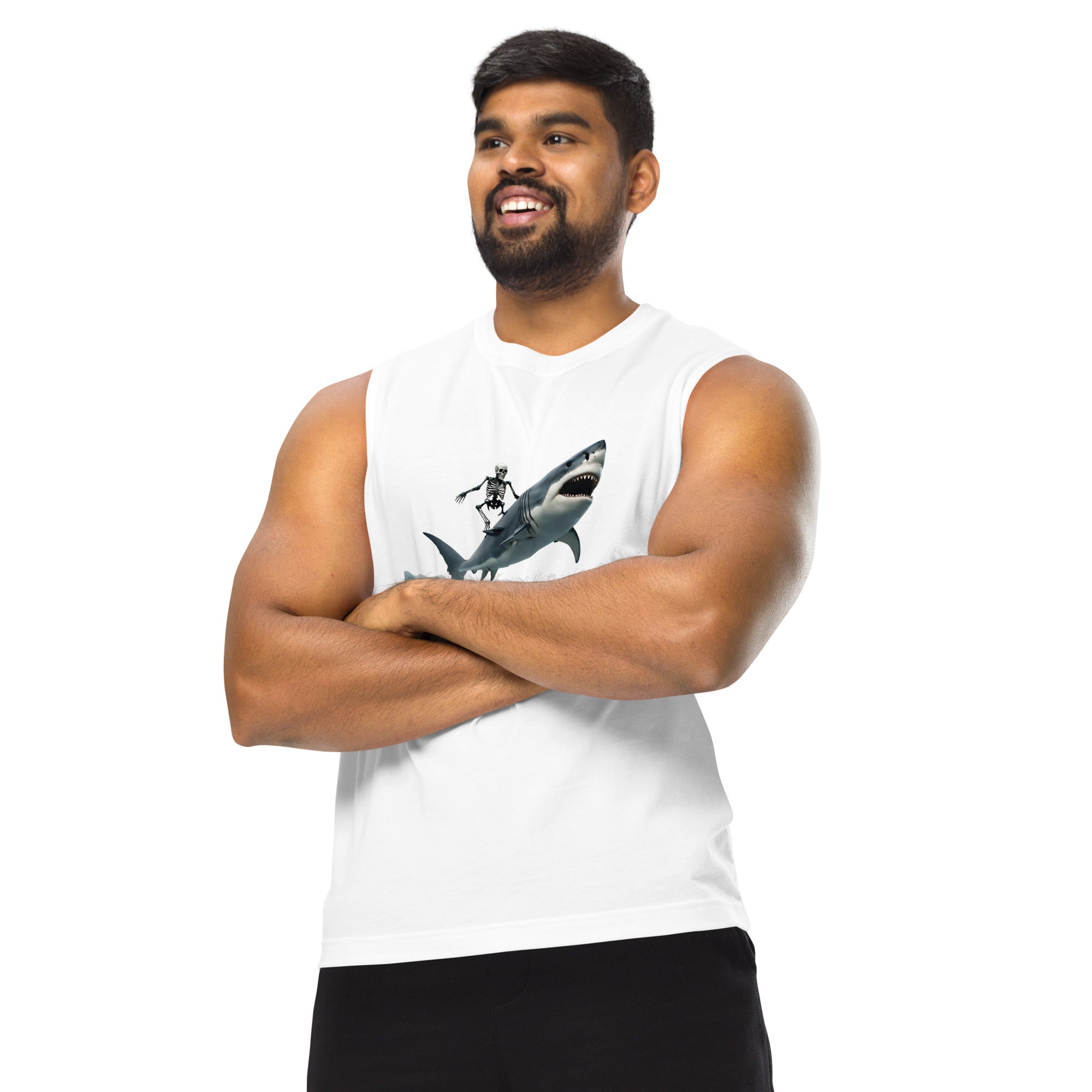 Shark Shredder Muscle Shirt