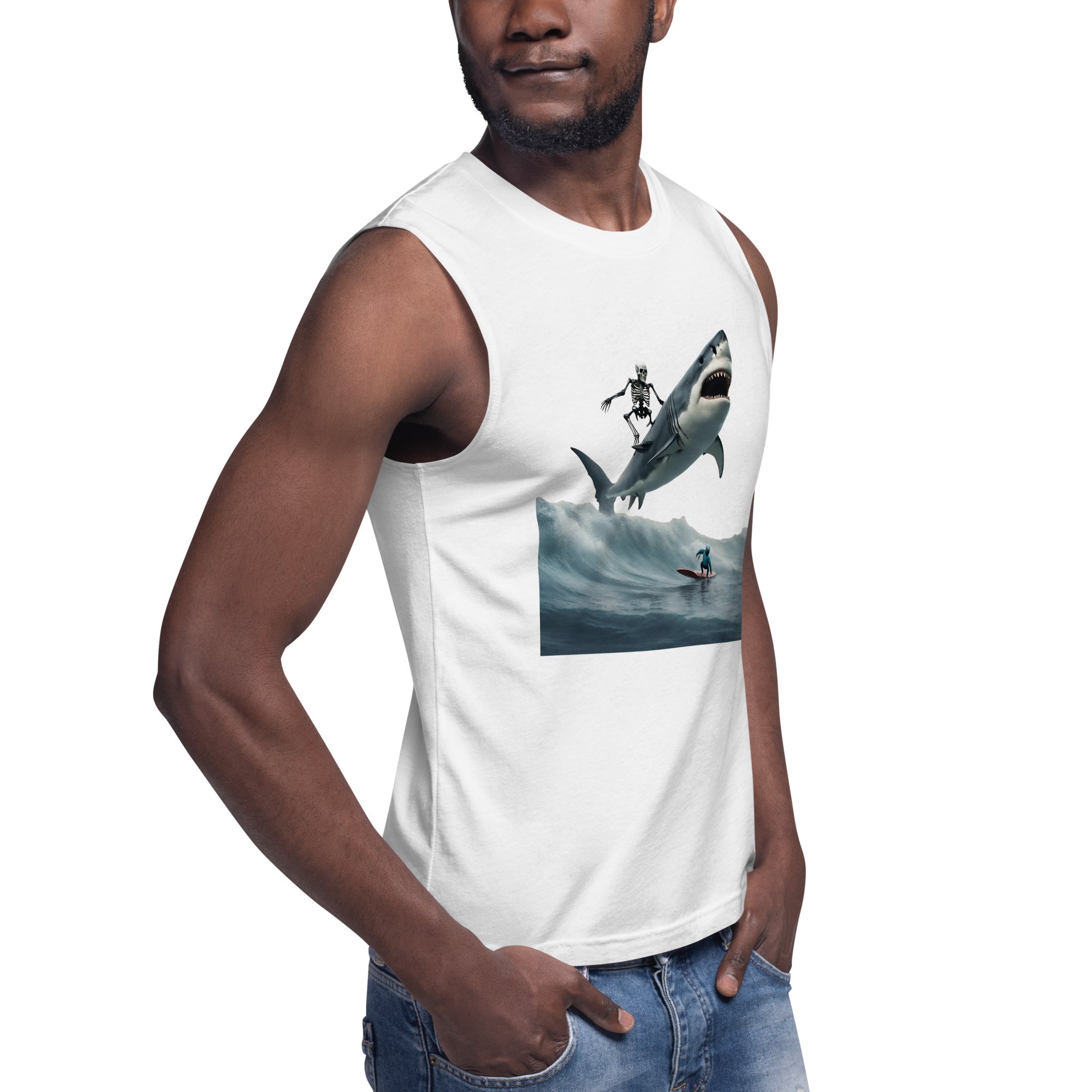 Shark Shredder Muscle Shirt