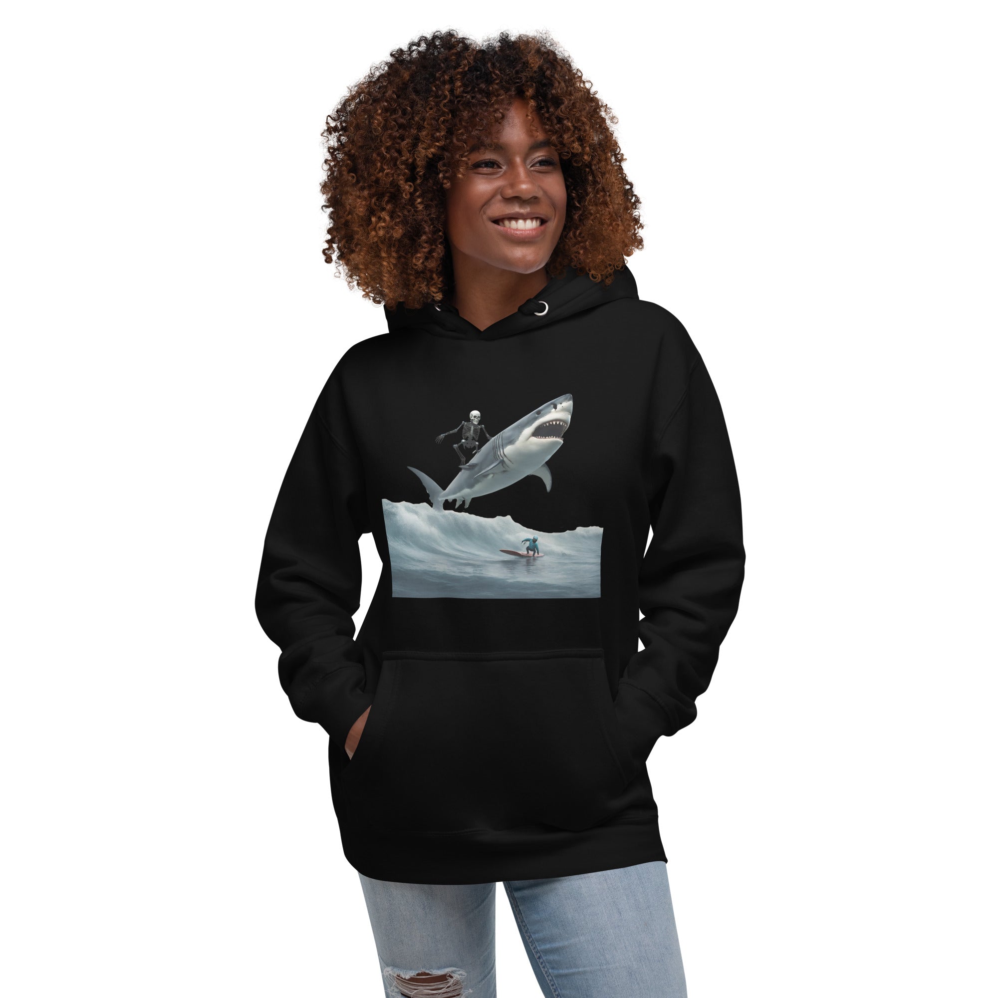 Shark Shredder Women's Premium Hoodie