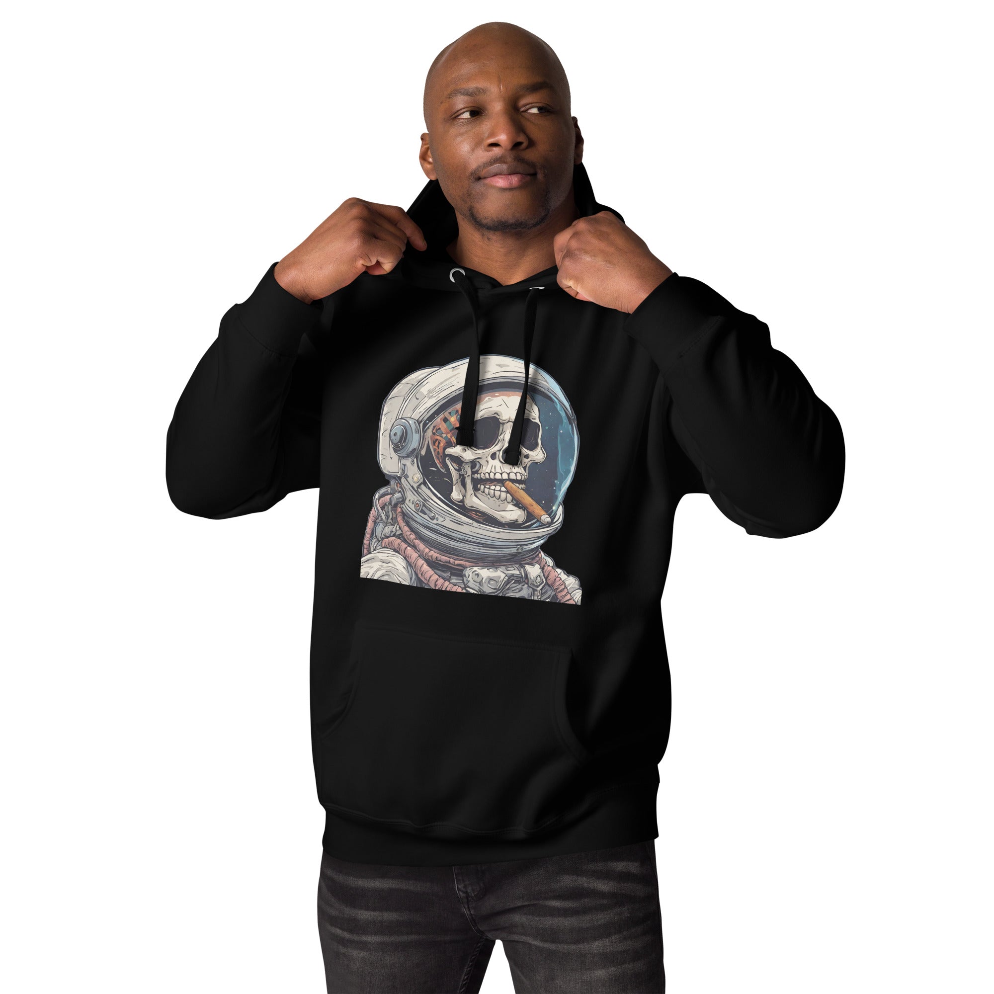 Space Blaze Men's Premium Hoodie