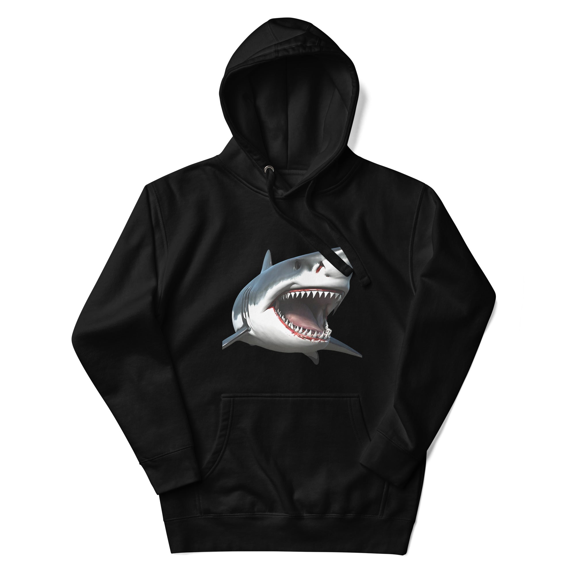 Great White Bite Men's Premium Hoodie