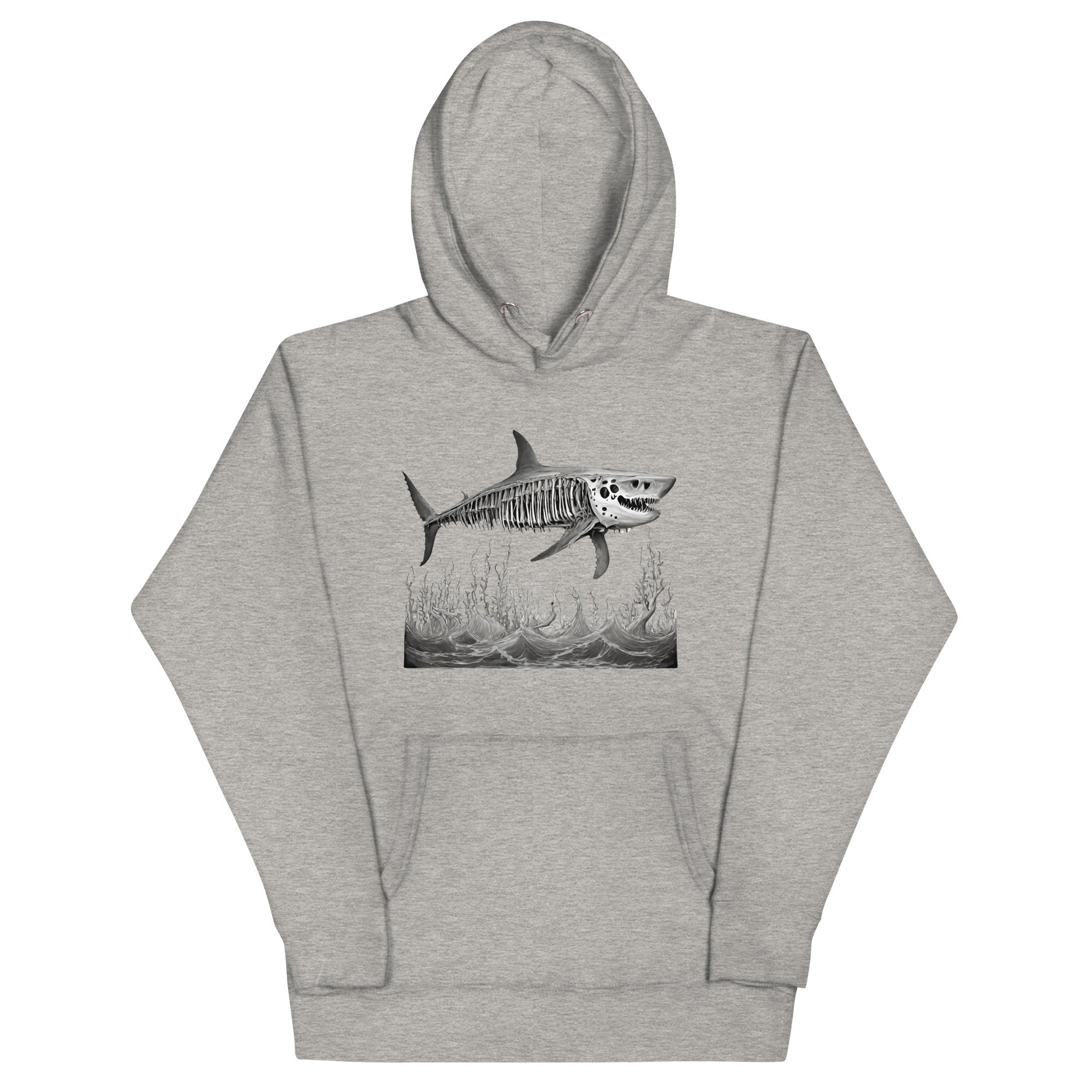 Skeleton Shark Men's Premium Hoodie