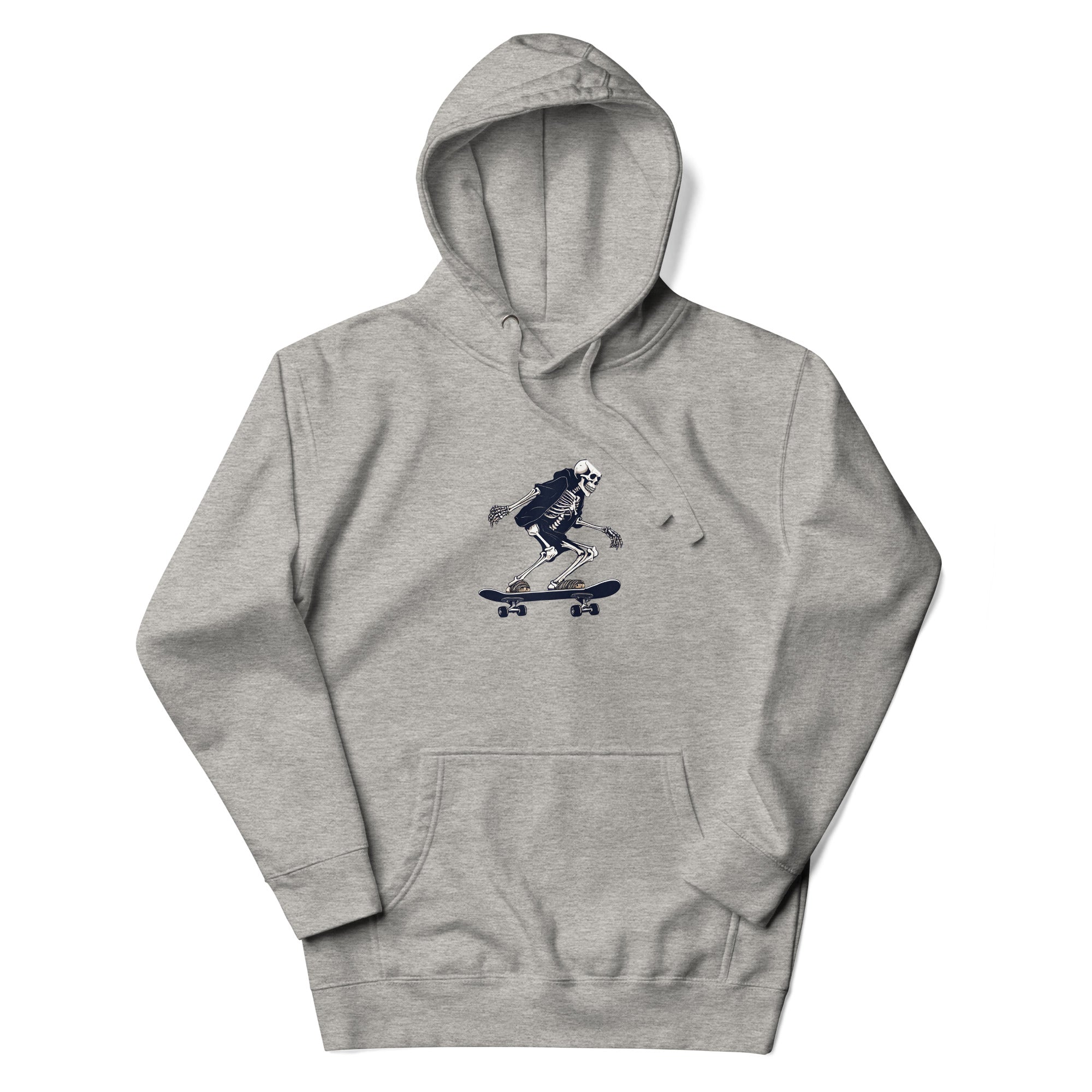 Skateboarding Skeleton Women's Premium Hoodie