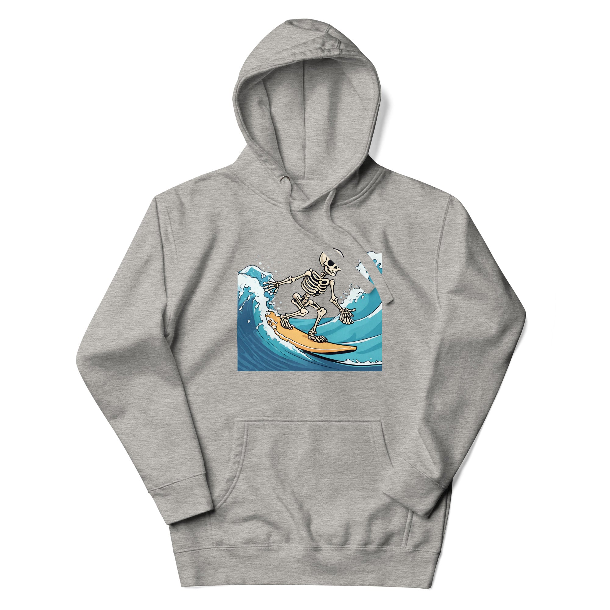 Surfing Skeleton Women's Premium Hoodie