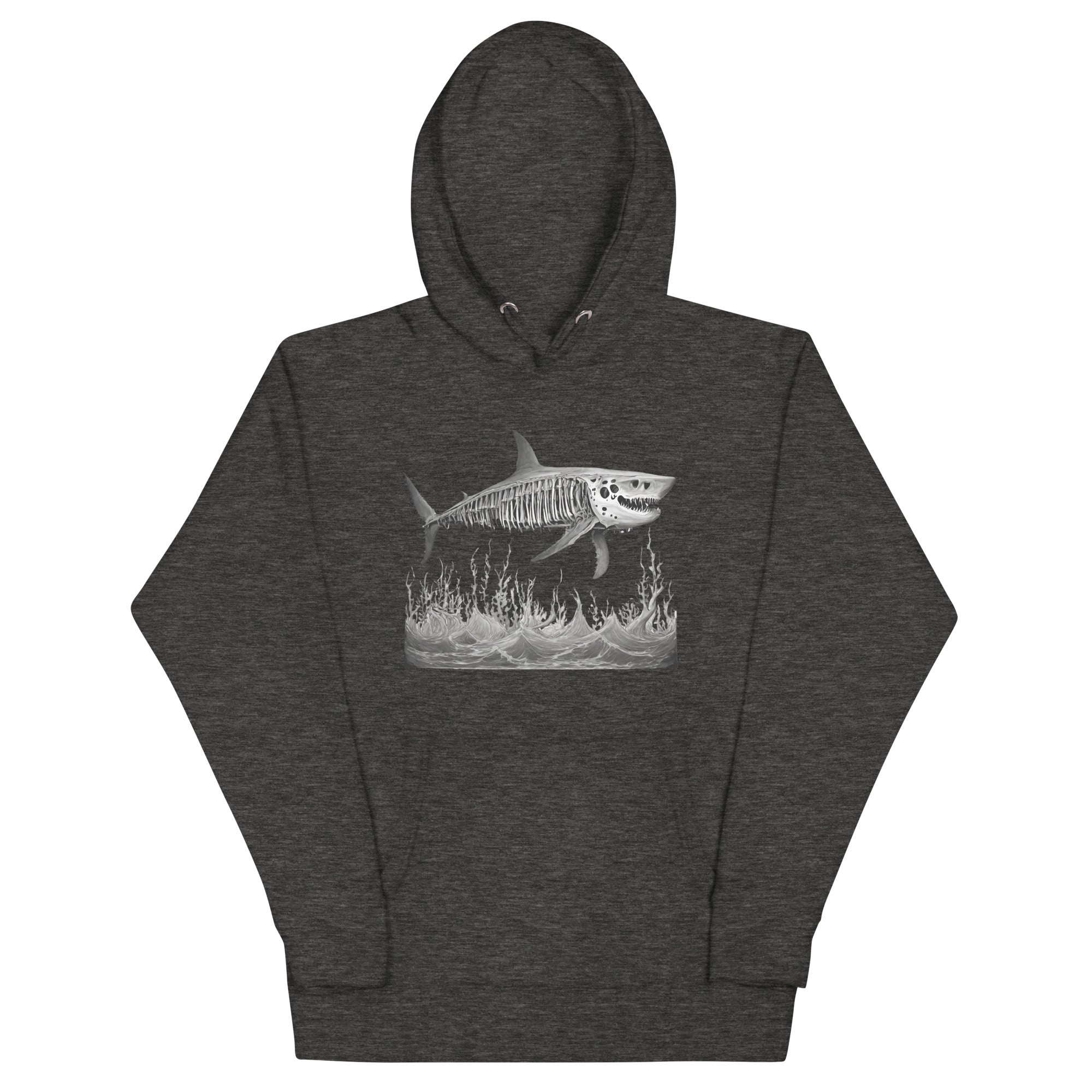 Skeleton Shark Men's Premium Hoodie