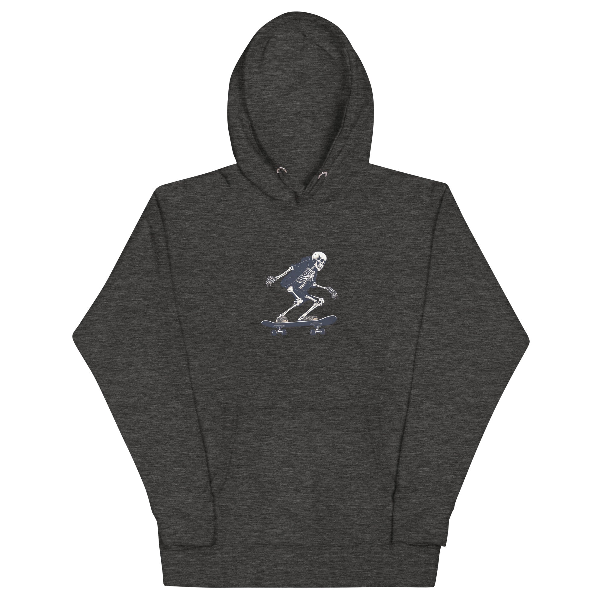 Skateboarding Skeleton Women's Premium Hoodie