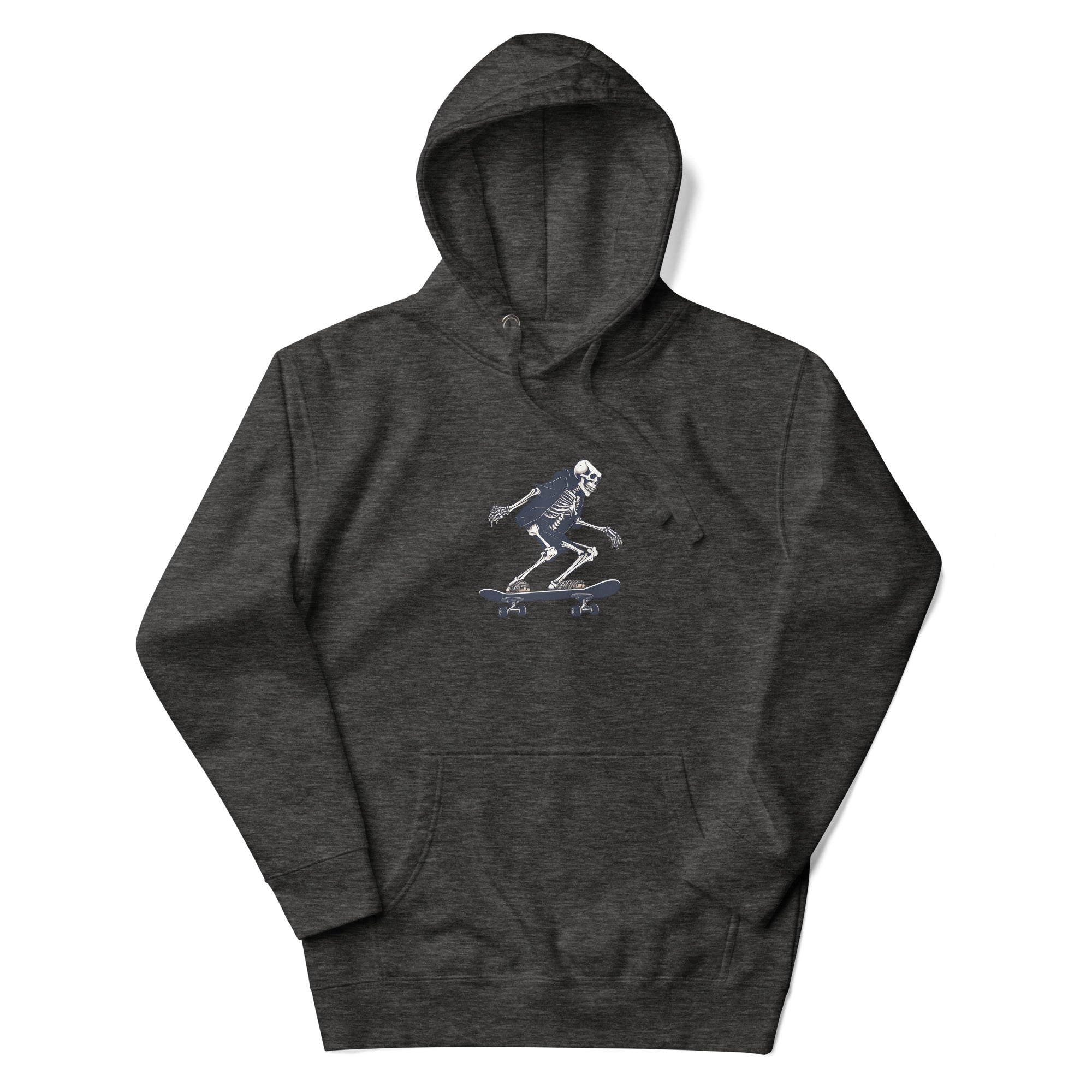 Skateboarding Skeleton Women's Premium Hoodie