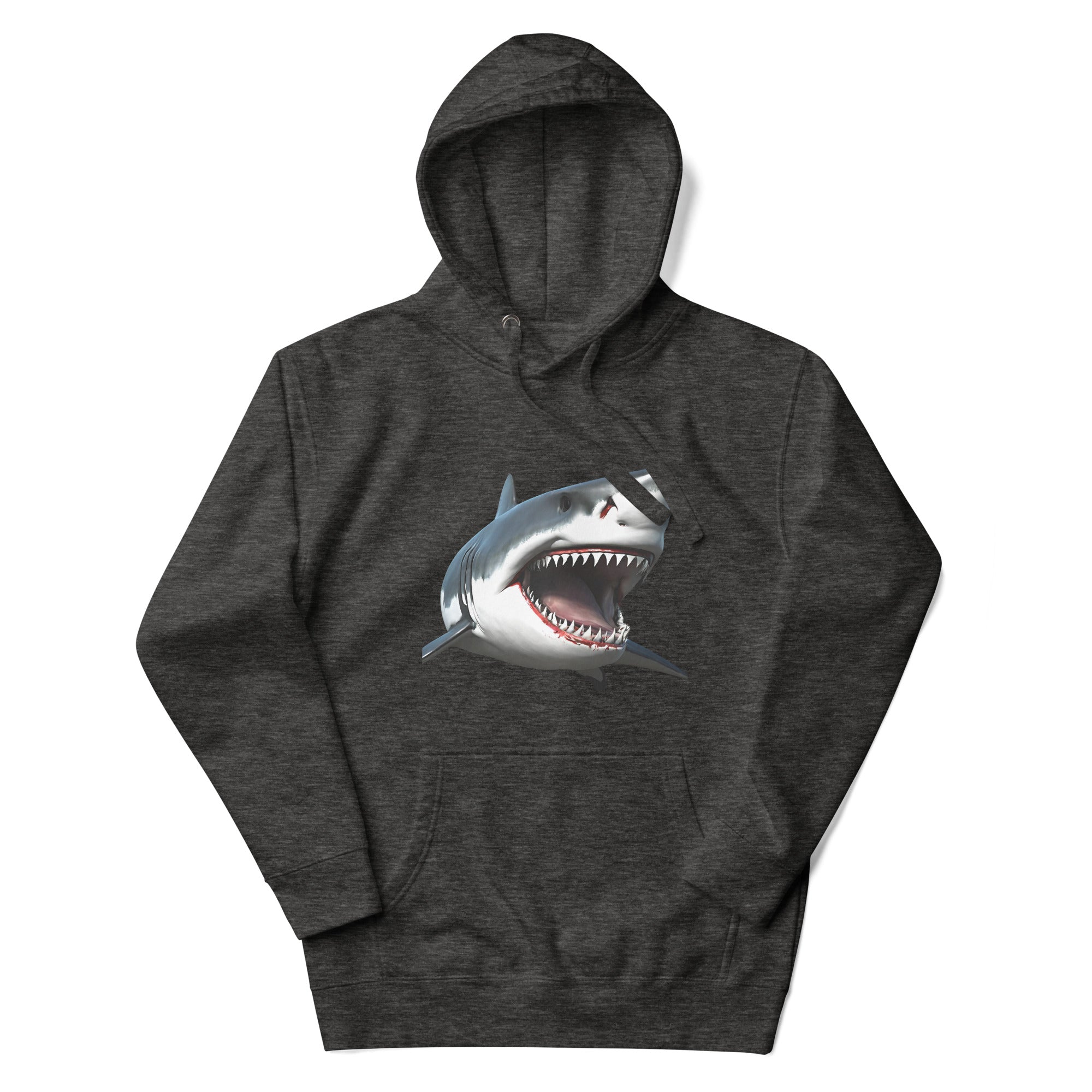 Great White Bite Men's Premium Hoodie