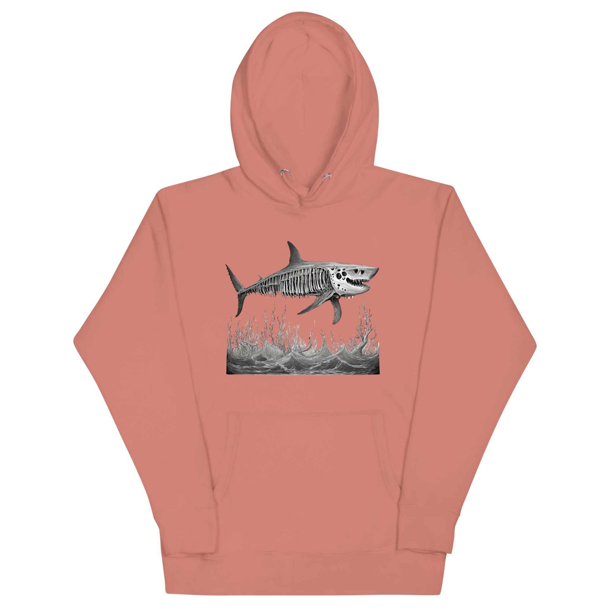 Skeleton Shark Men's Premium Hoodie