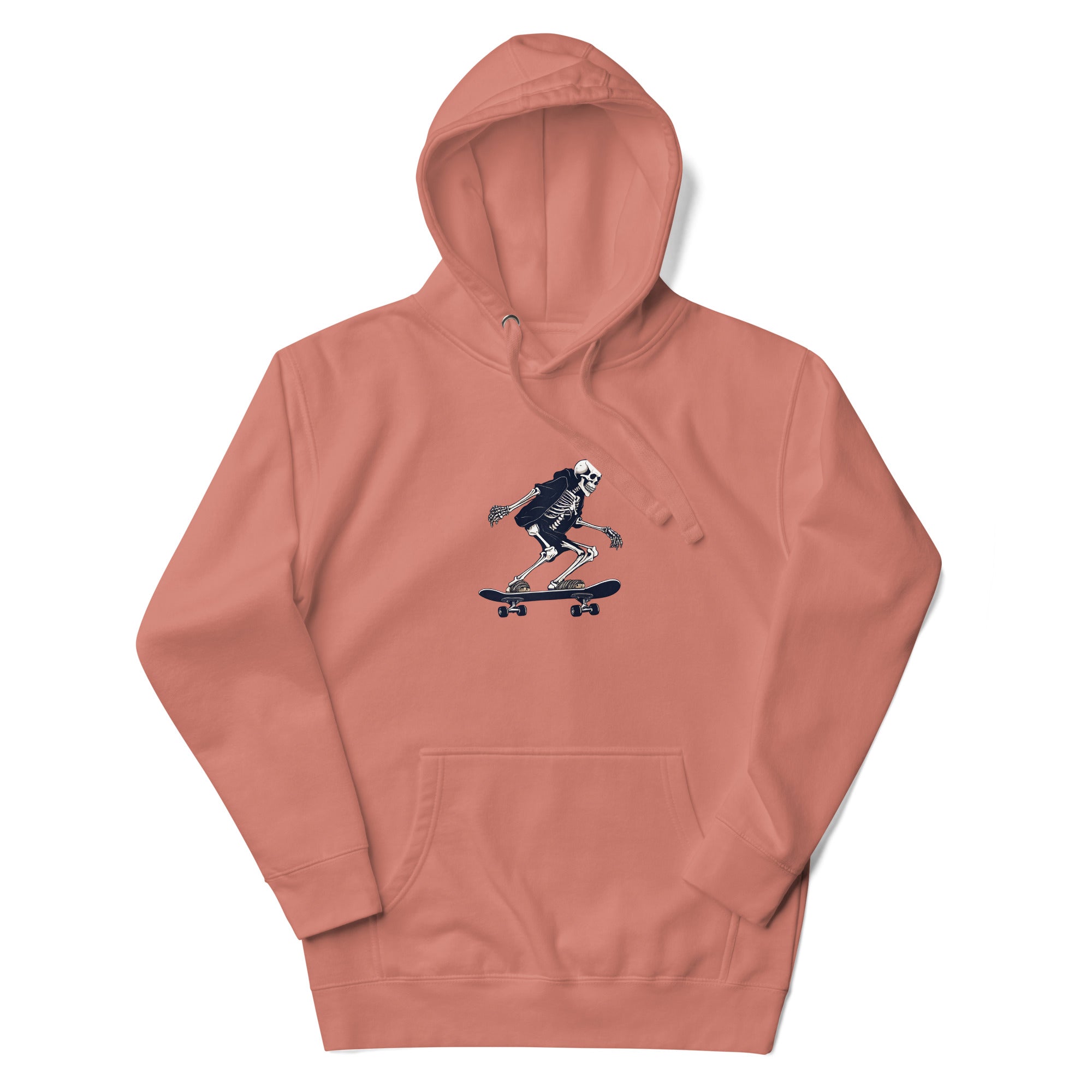 Skateboarding Skeleton Women's Premium Hoodie