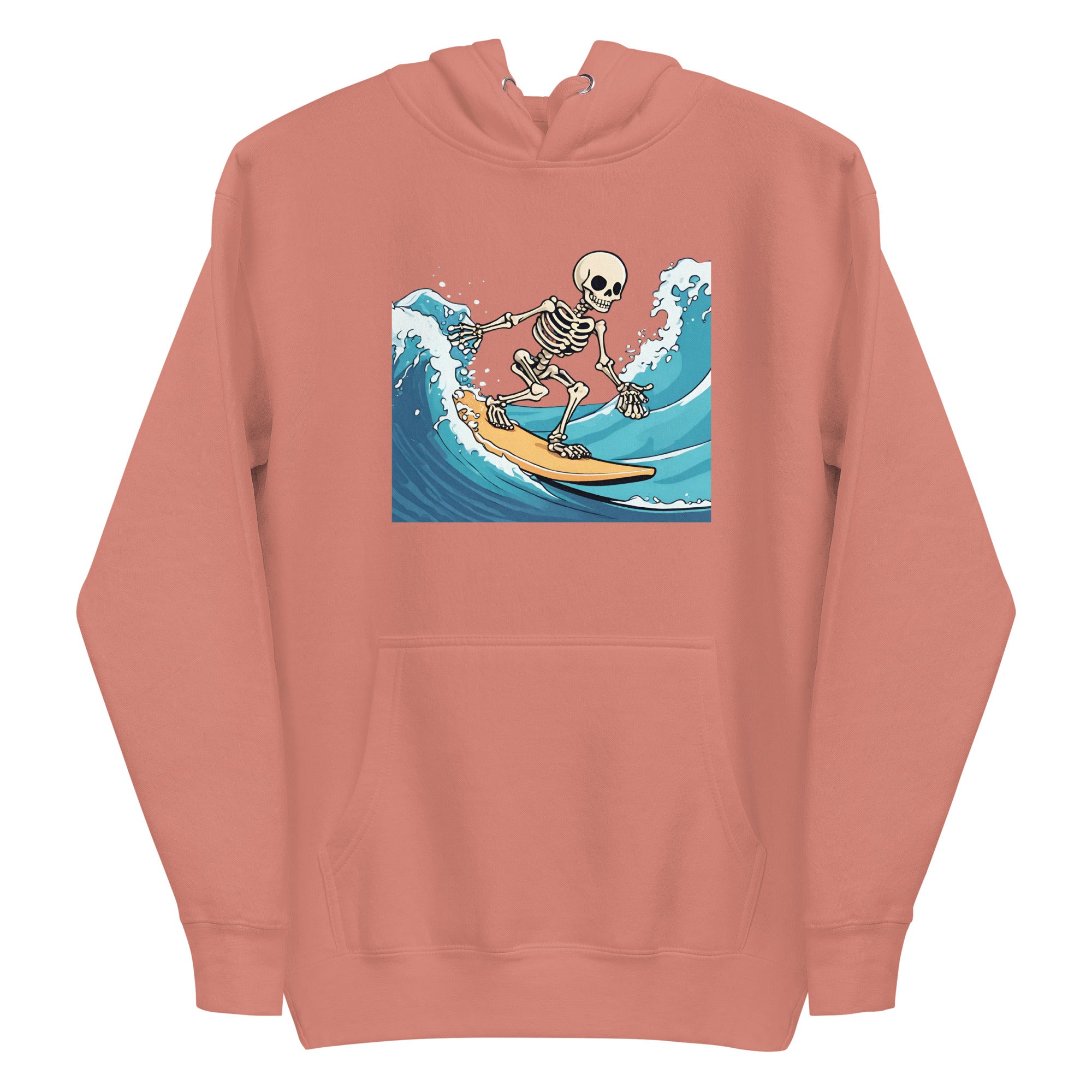 Surfing Skeleton Women's Premium Hoodie