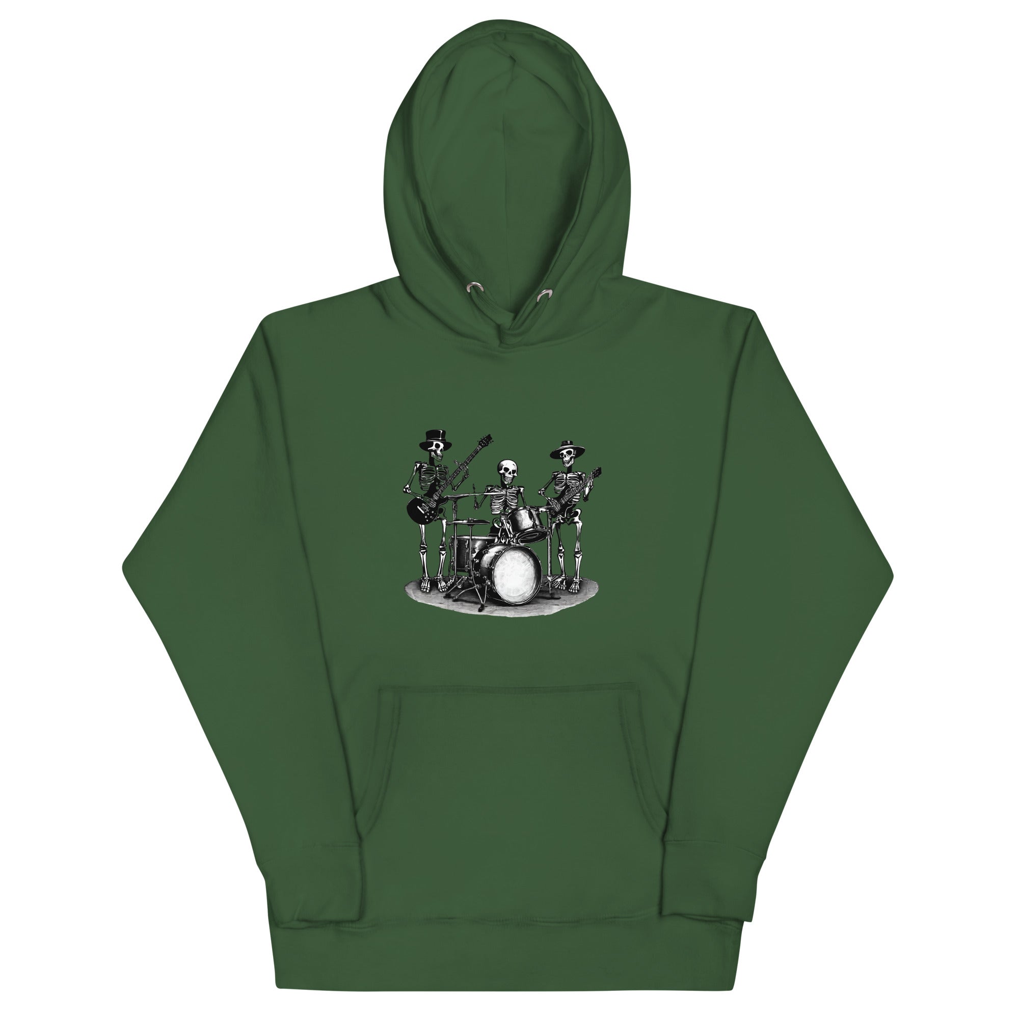 Skeleton Band Women's Premium Hoodie