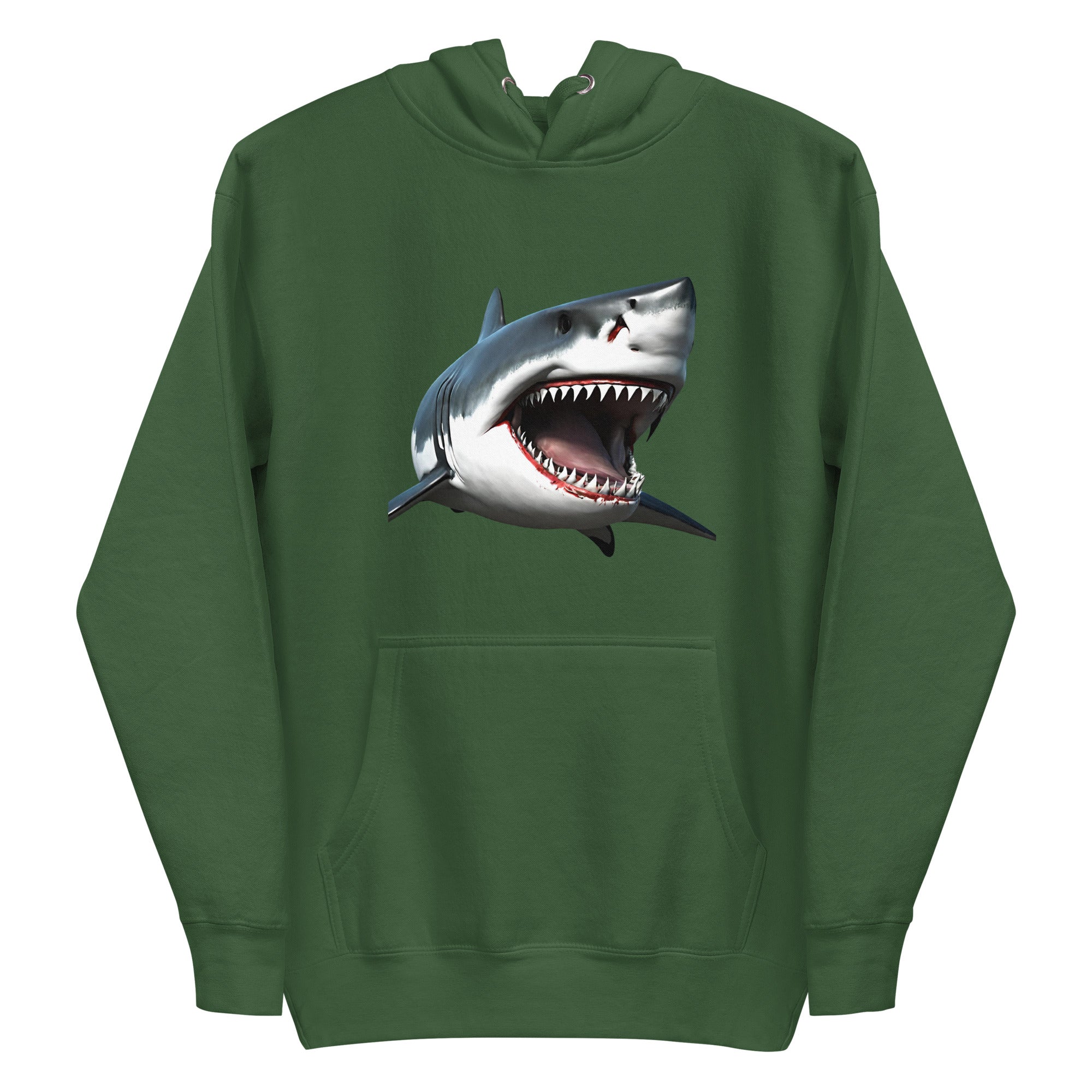 Great White Bite Men's Premium Hoodie