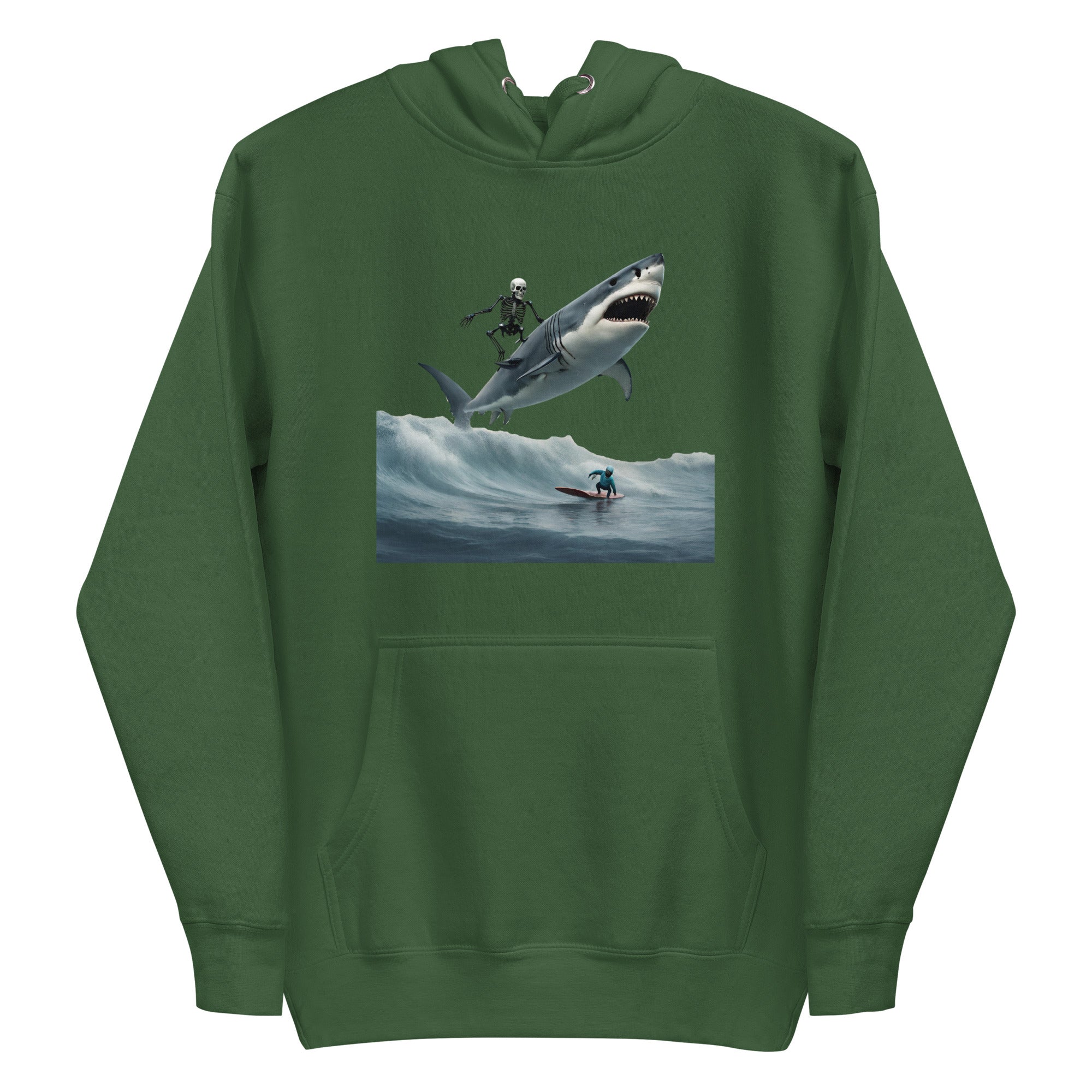 Shark Shredder Men's Premium Hoodie