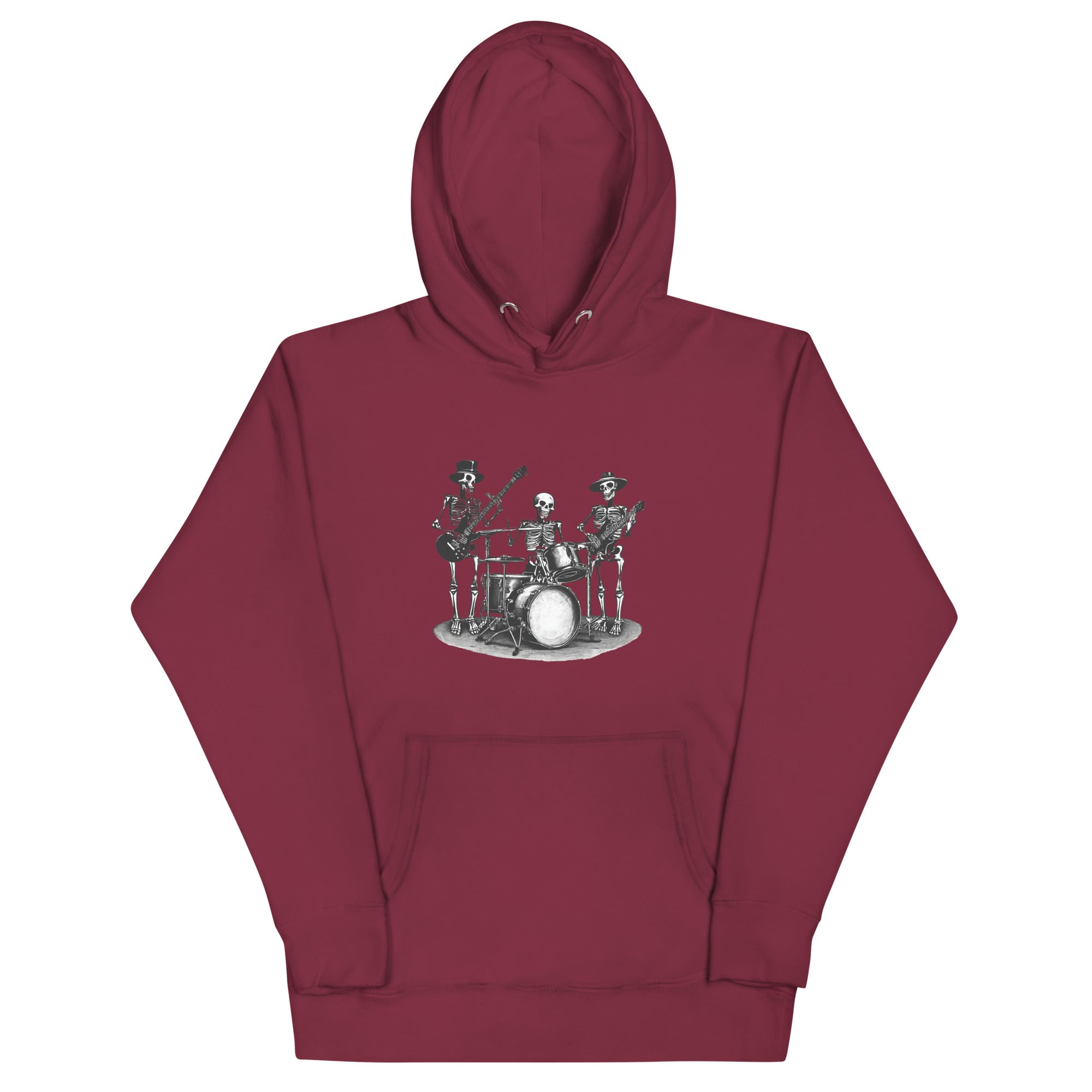 Skeleton Band Women's Premium Hoodie