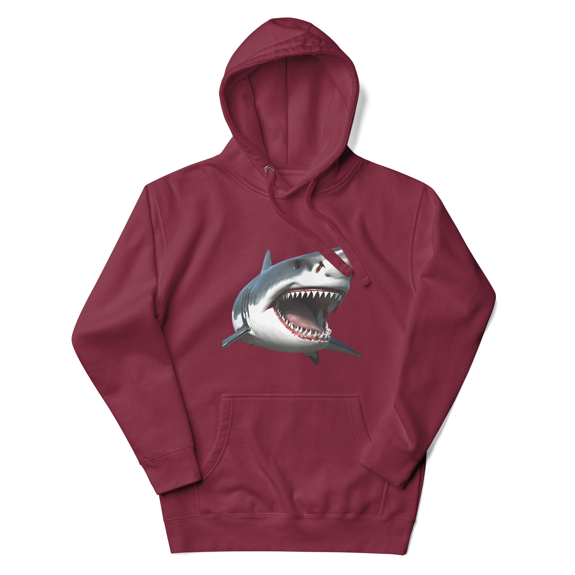 Great White Bite Men's Premium Hoodie