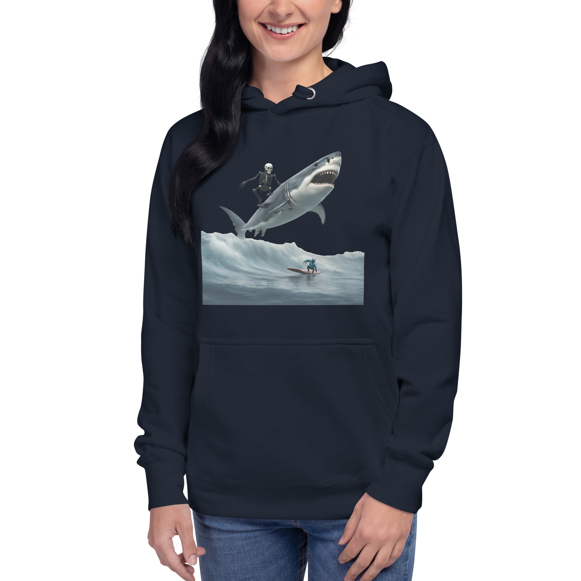 Shark Shredder Women's Premium Hoodie