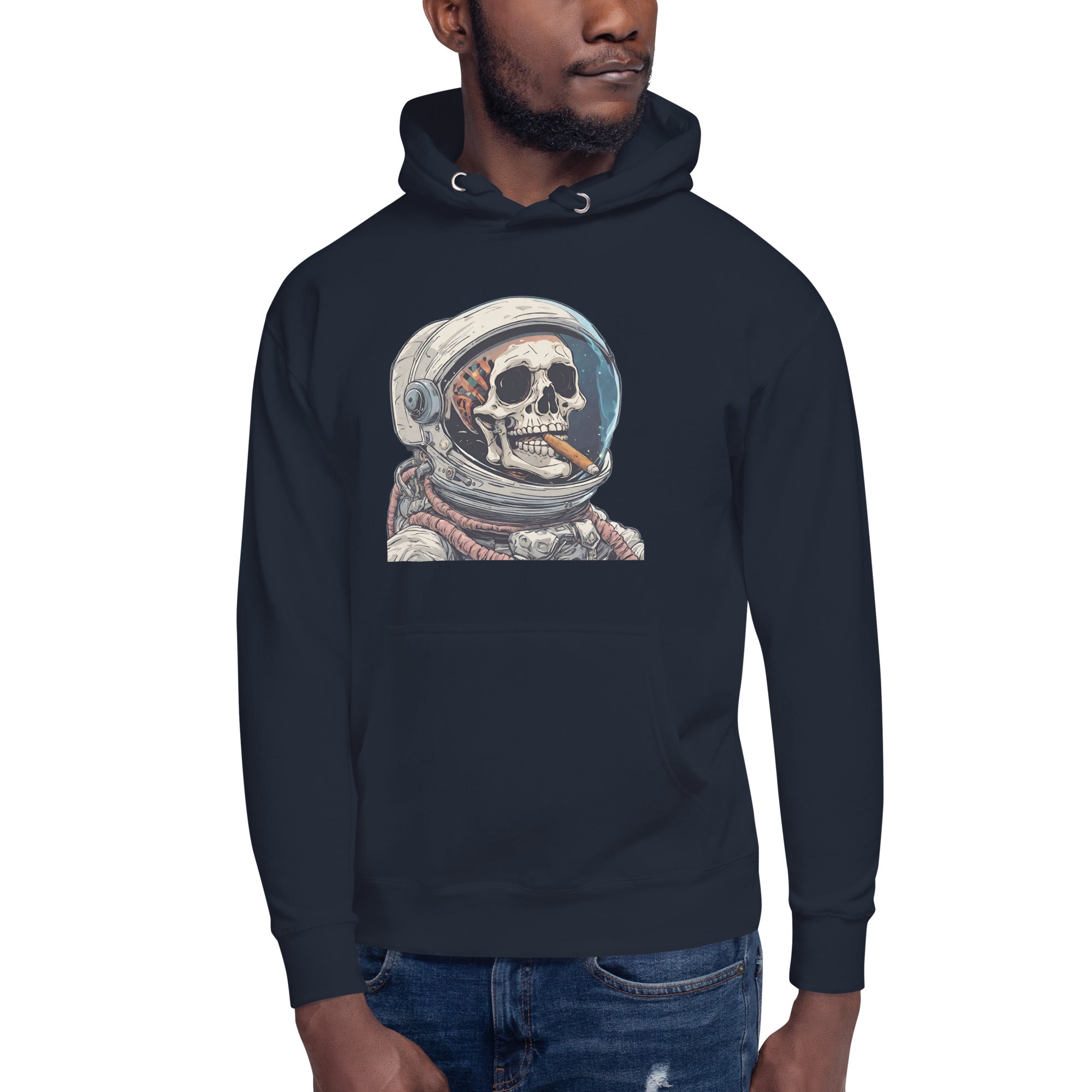 Space Blaze Men's Premium Hoodie