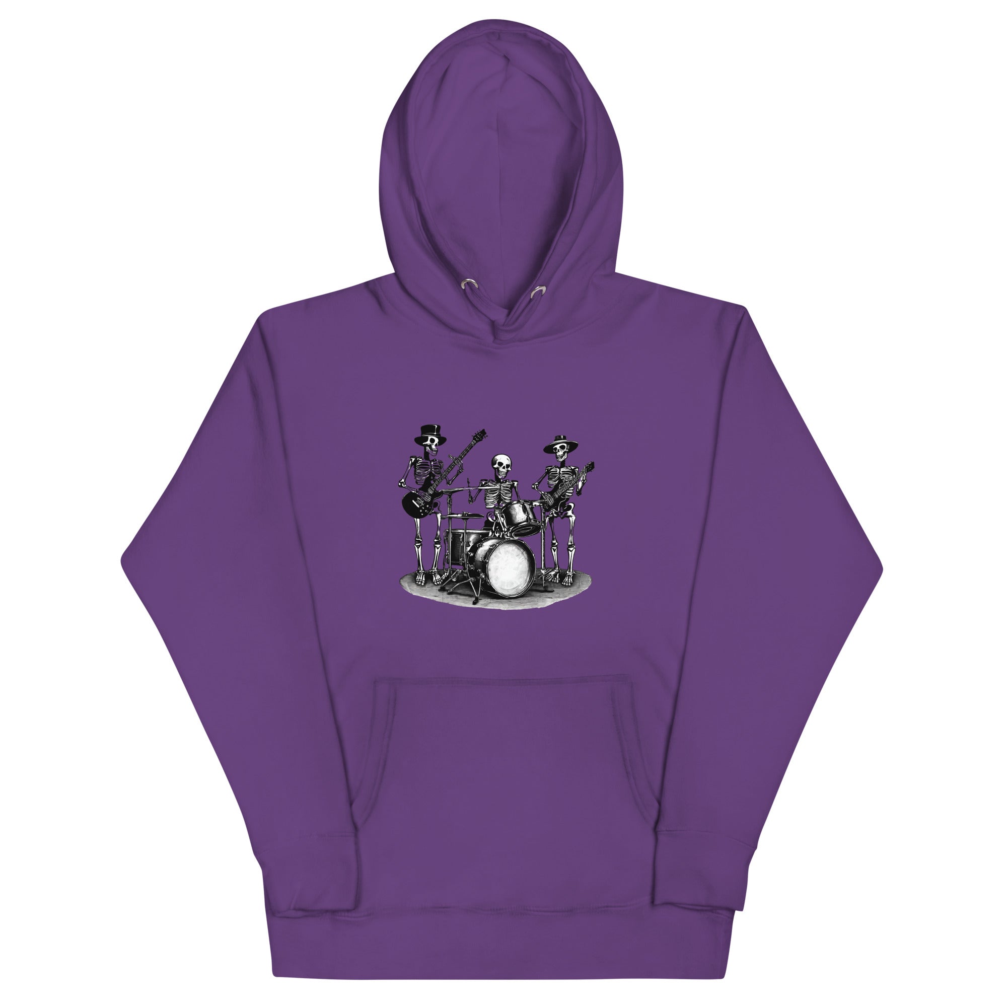 Skeleton Band Women's Premium Hoodie