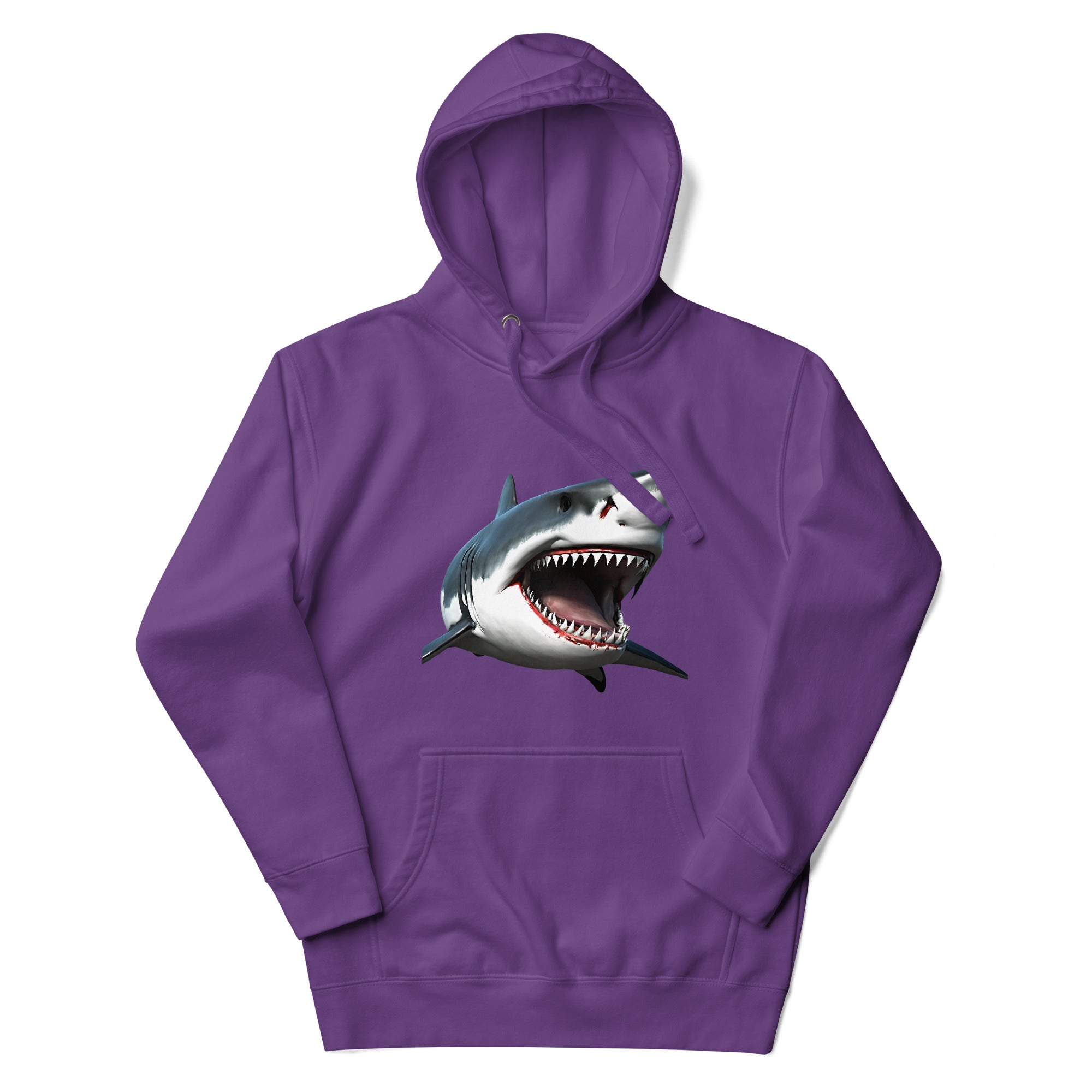 Great White Bite Men's Premium Hoodie