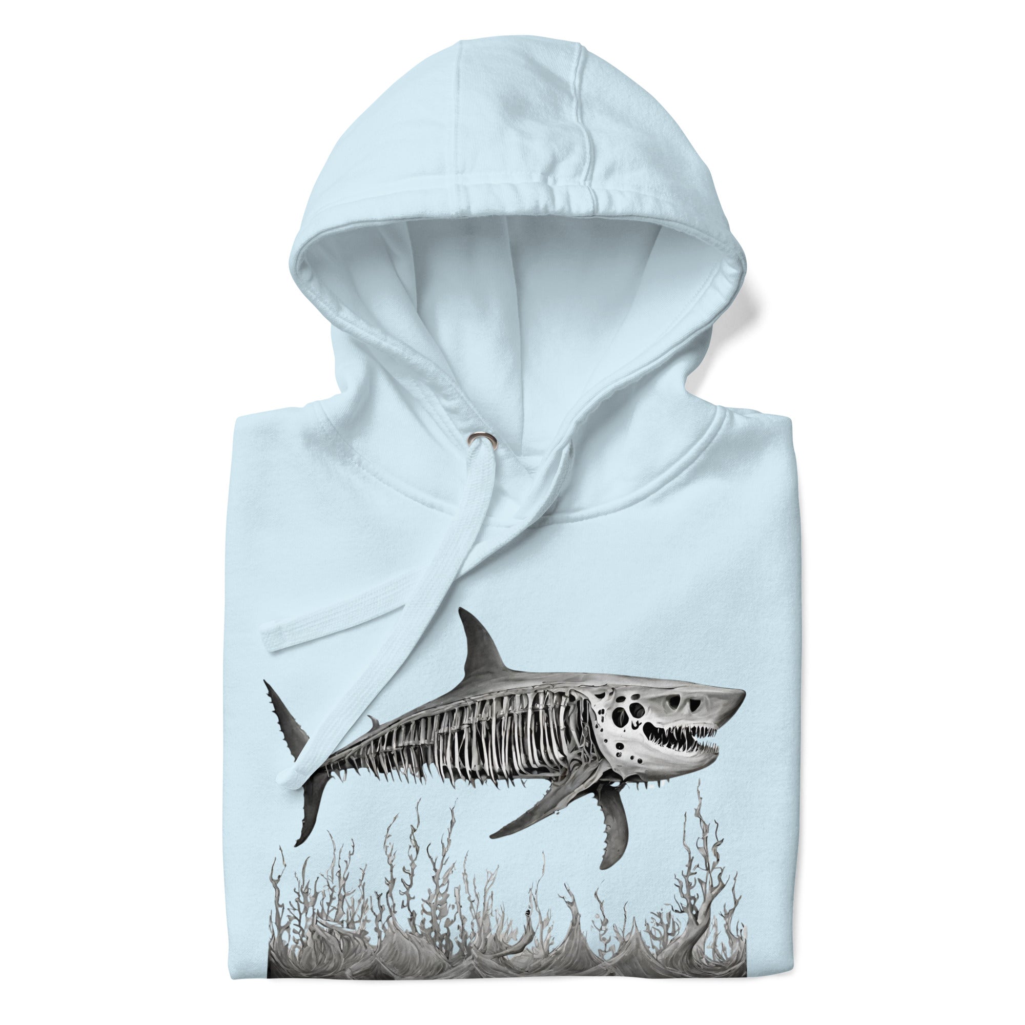 Skeleton Shark Women's Premium Hoodie