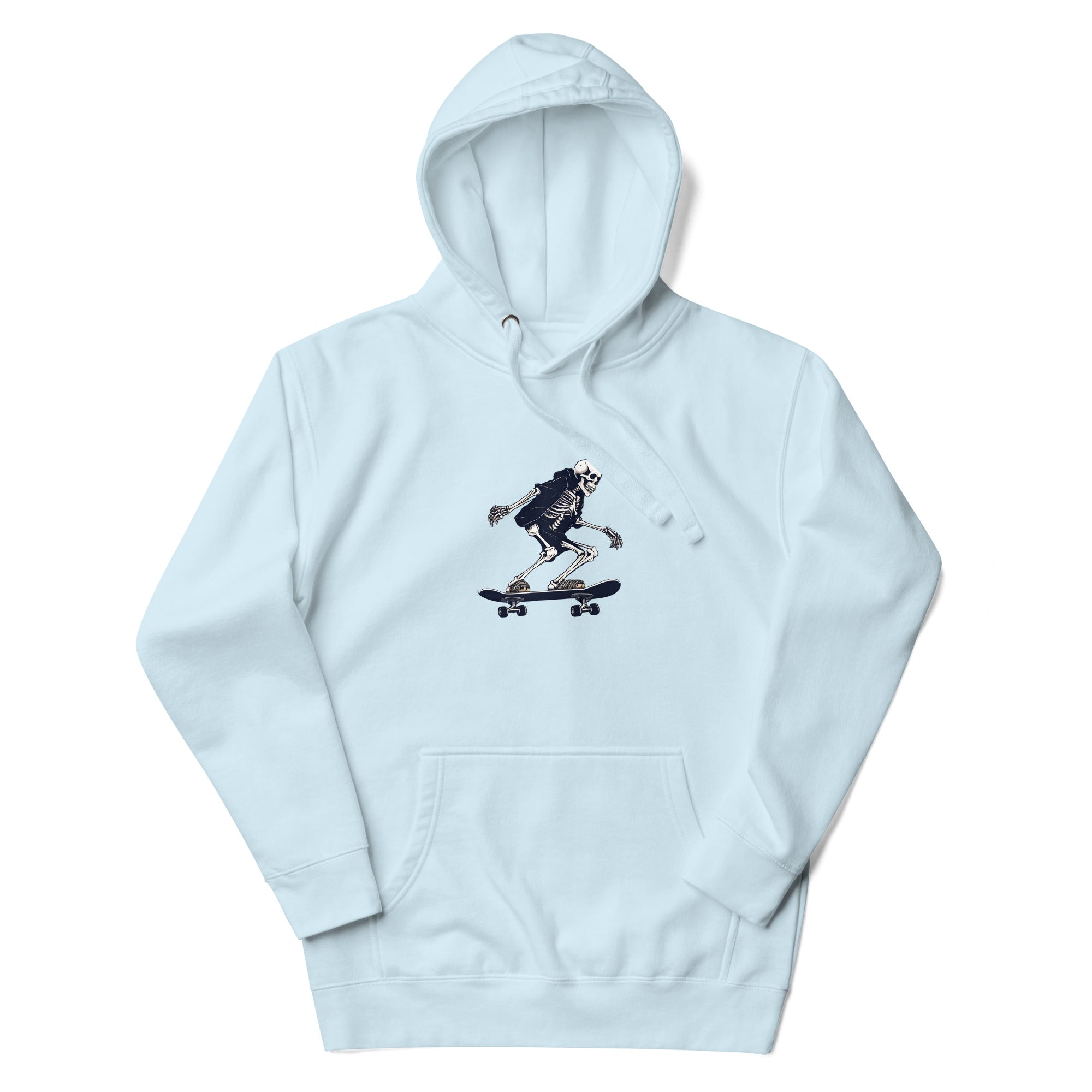 Skateboarding Skeleton Women's Premium Hoodie