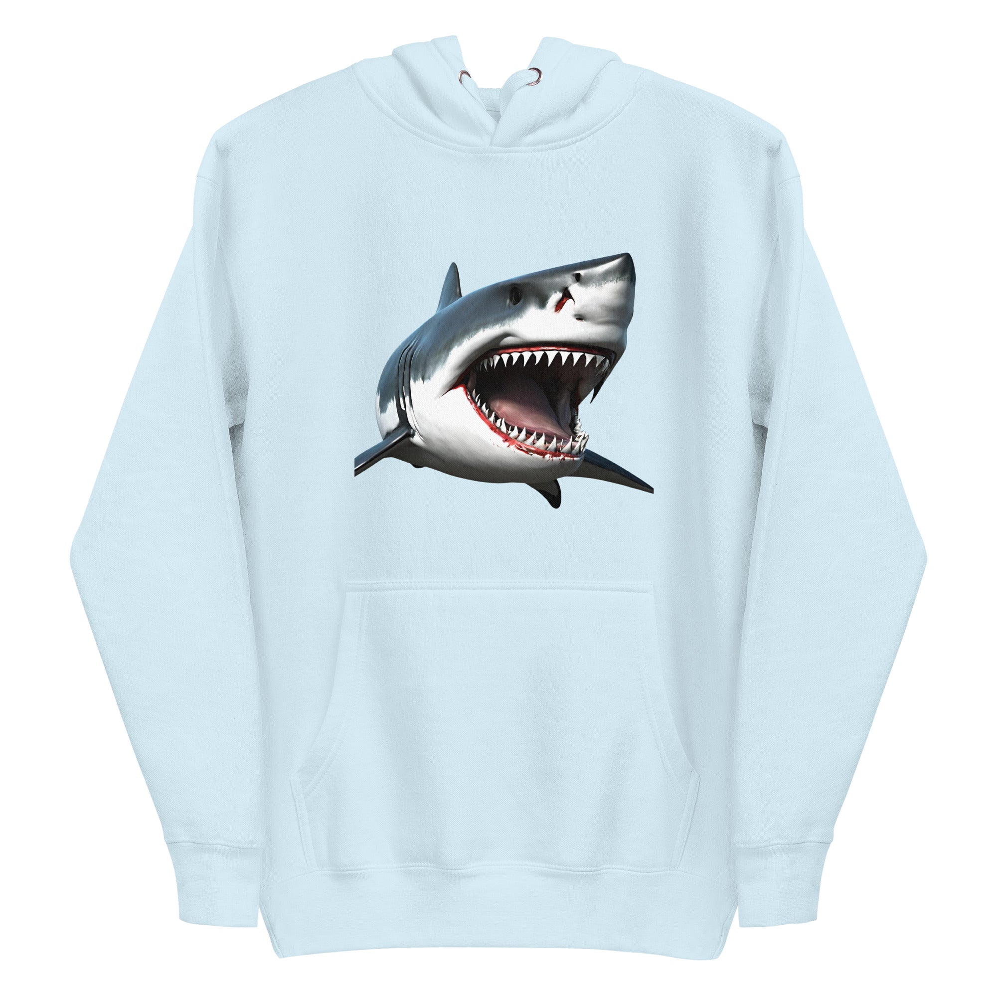 Great White Bite Men's Premium Hoodie