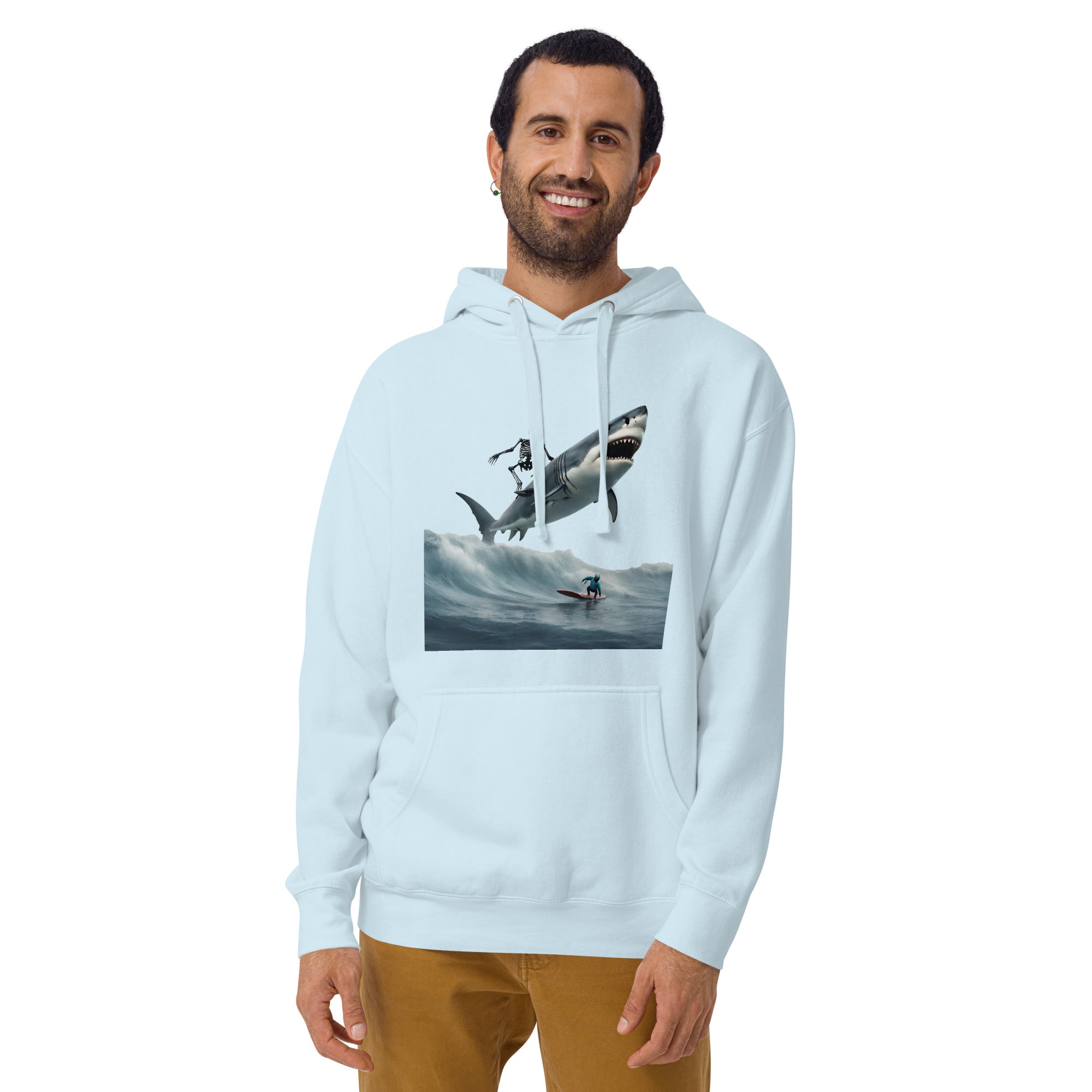 Shark Shredder Men's Premium Hoodie