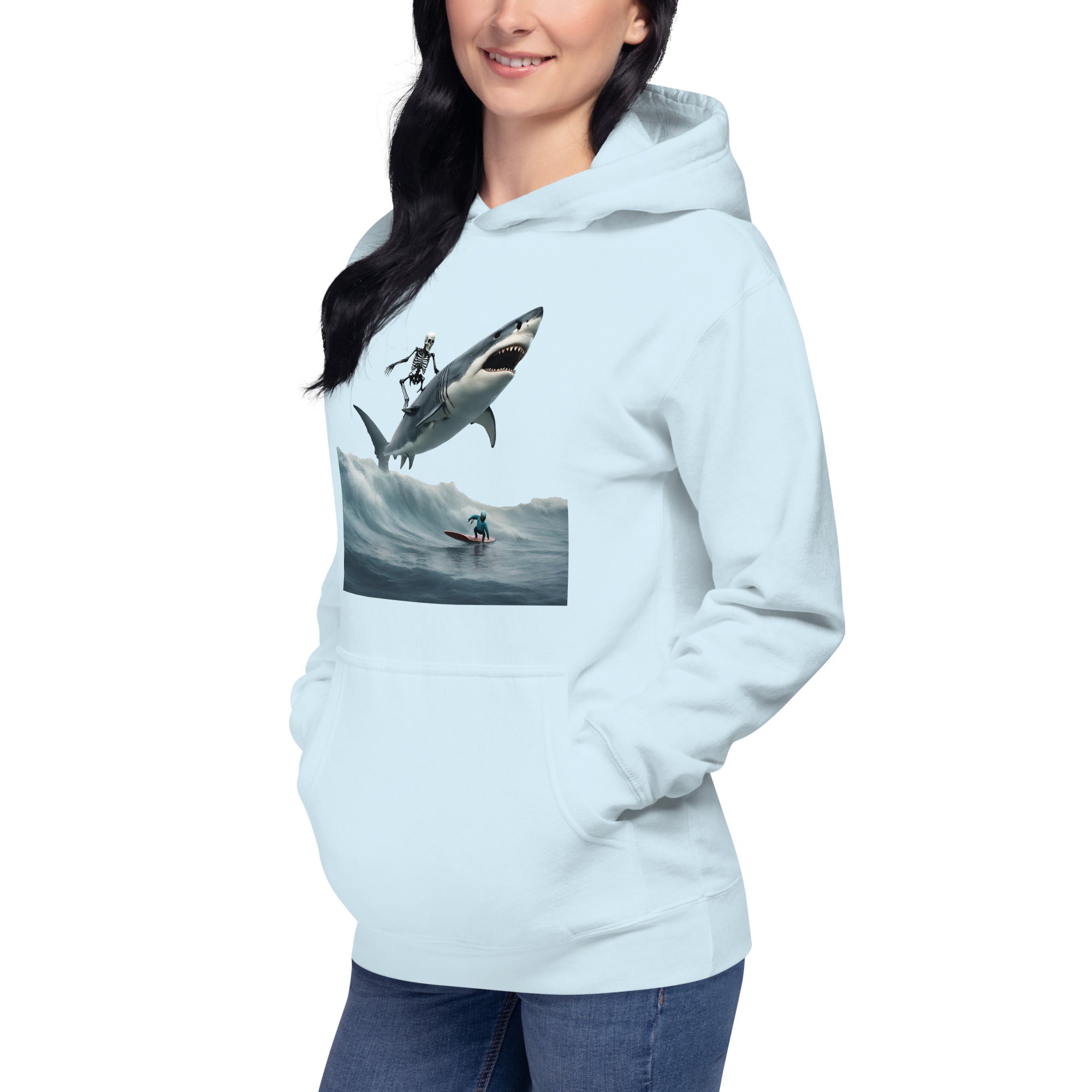 Shark Shredder Women's Premium Hoodie