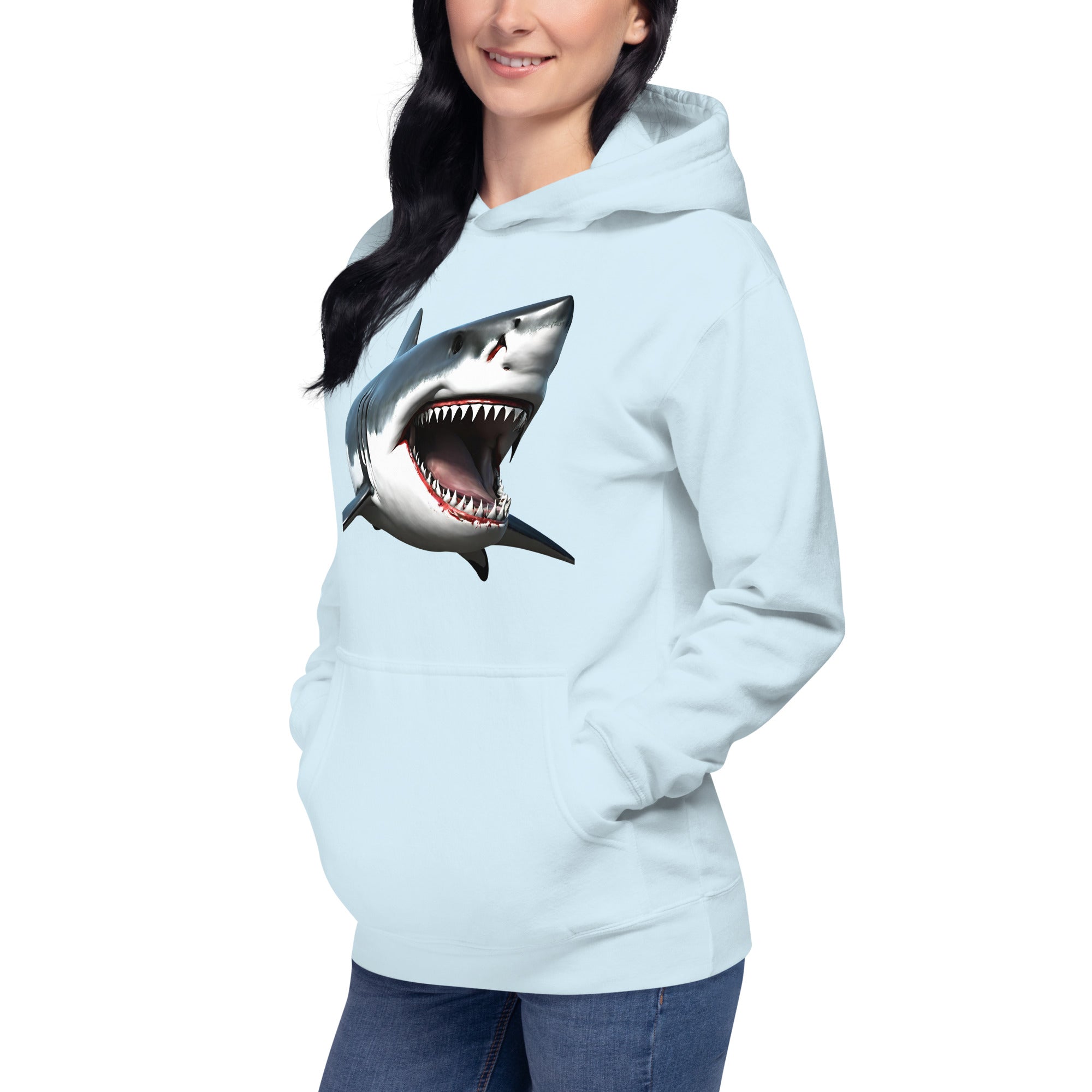 Great White Bite Women's Premium Hoodie