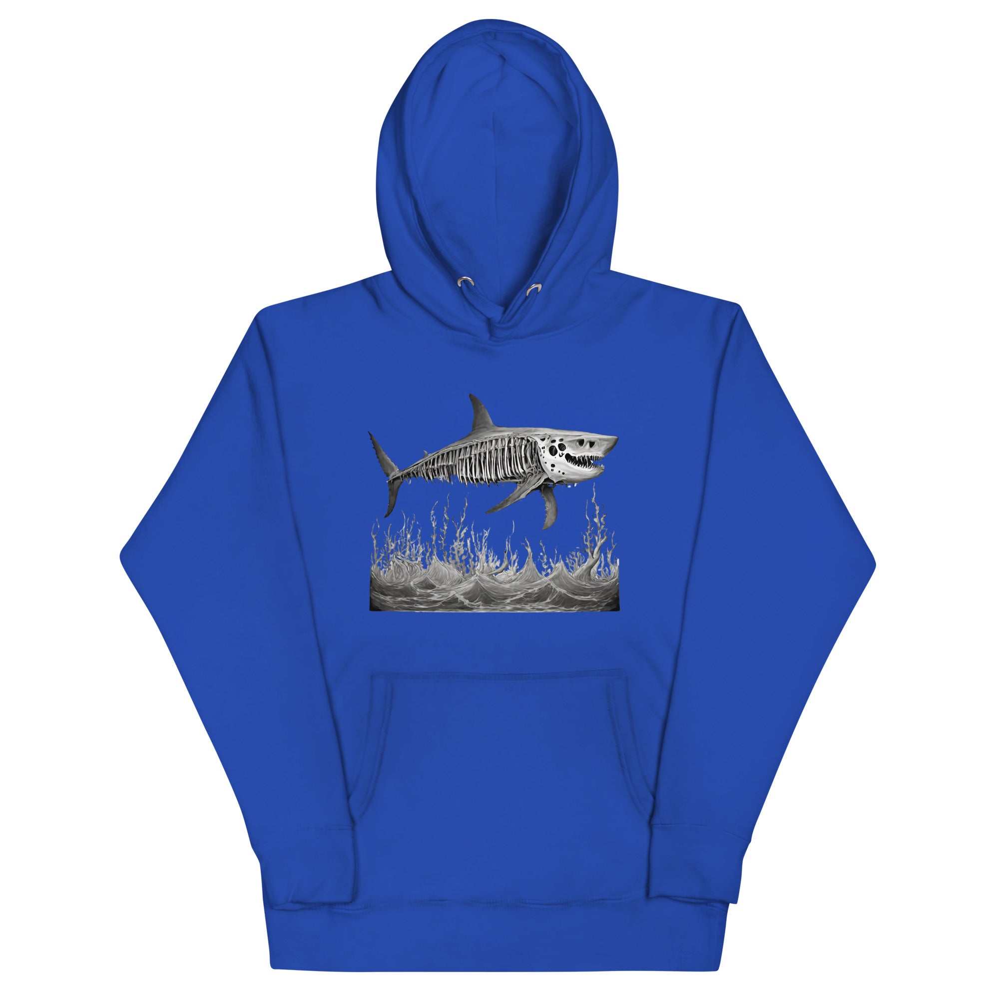 Skeleton Shark Men's Premium Hoodie