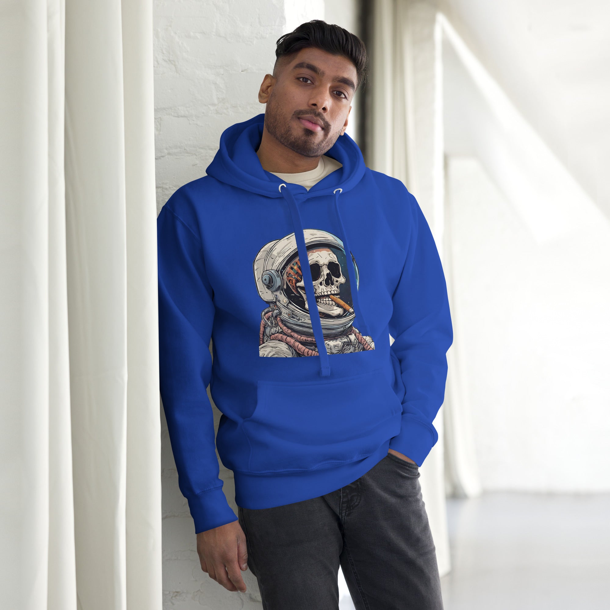 Space Blaze Men's Premium Hoodie