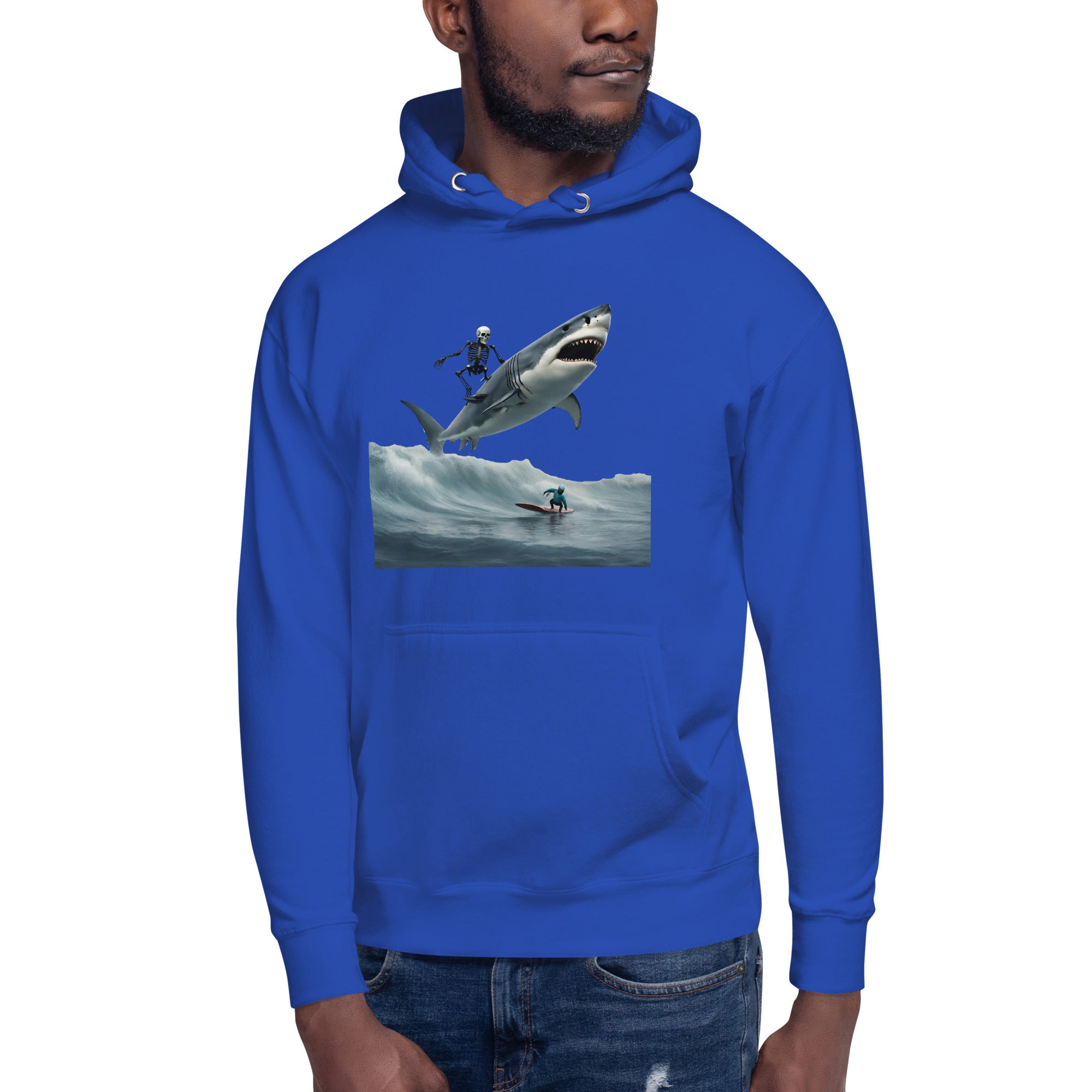 Shark Shredder Men's Premium Hoodie