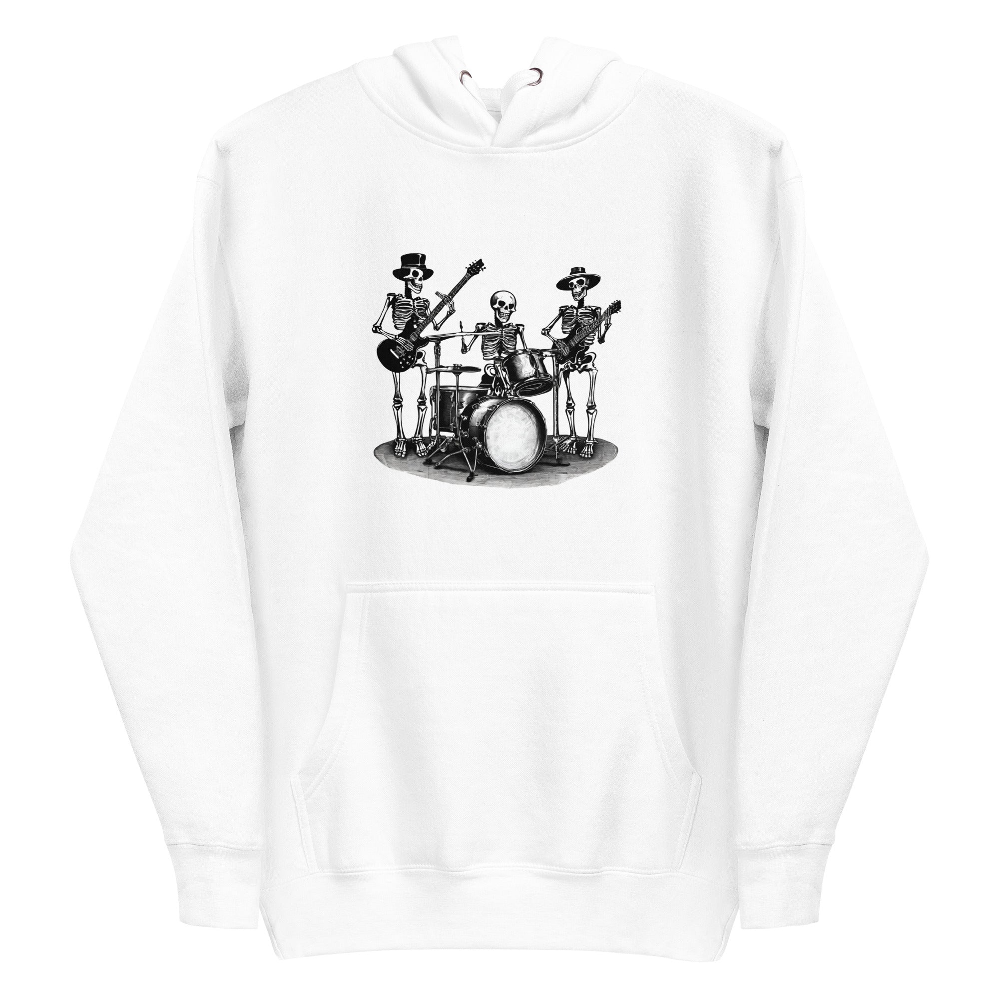 Skeleton Band Women's Premium Hoodie