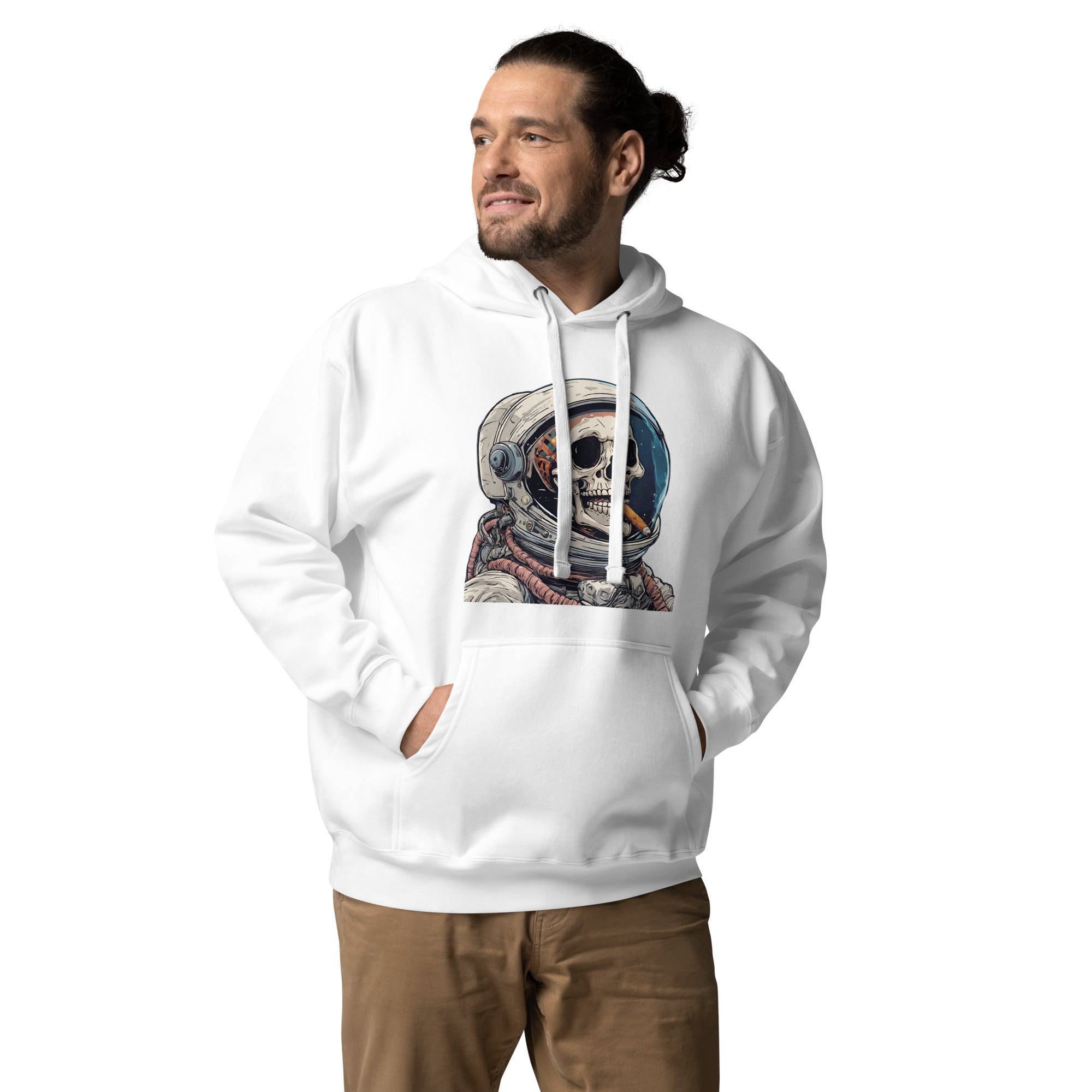 Space Blaze Men's Premium Hoodie