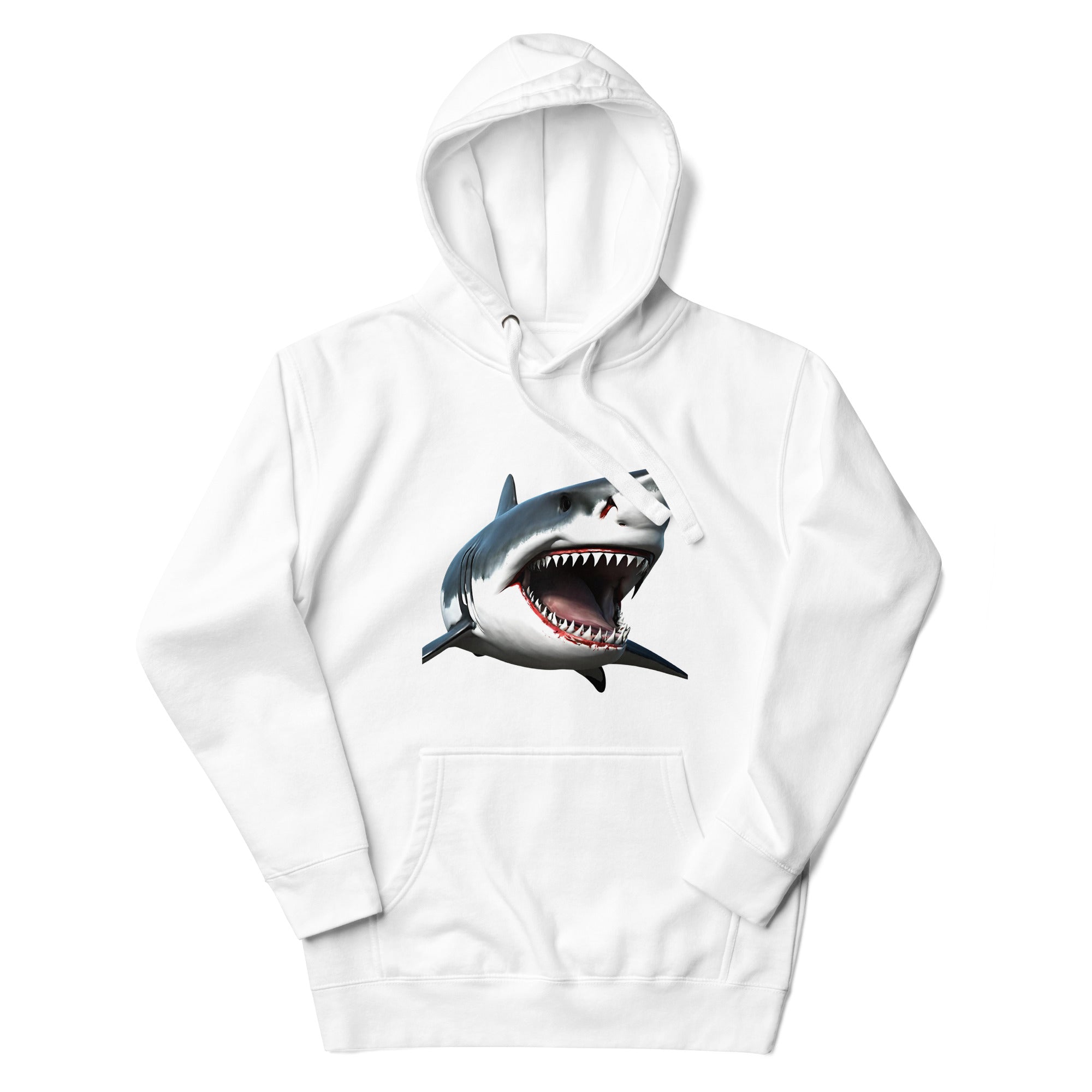 Great White Bite Men's Premium Hoodie