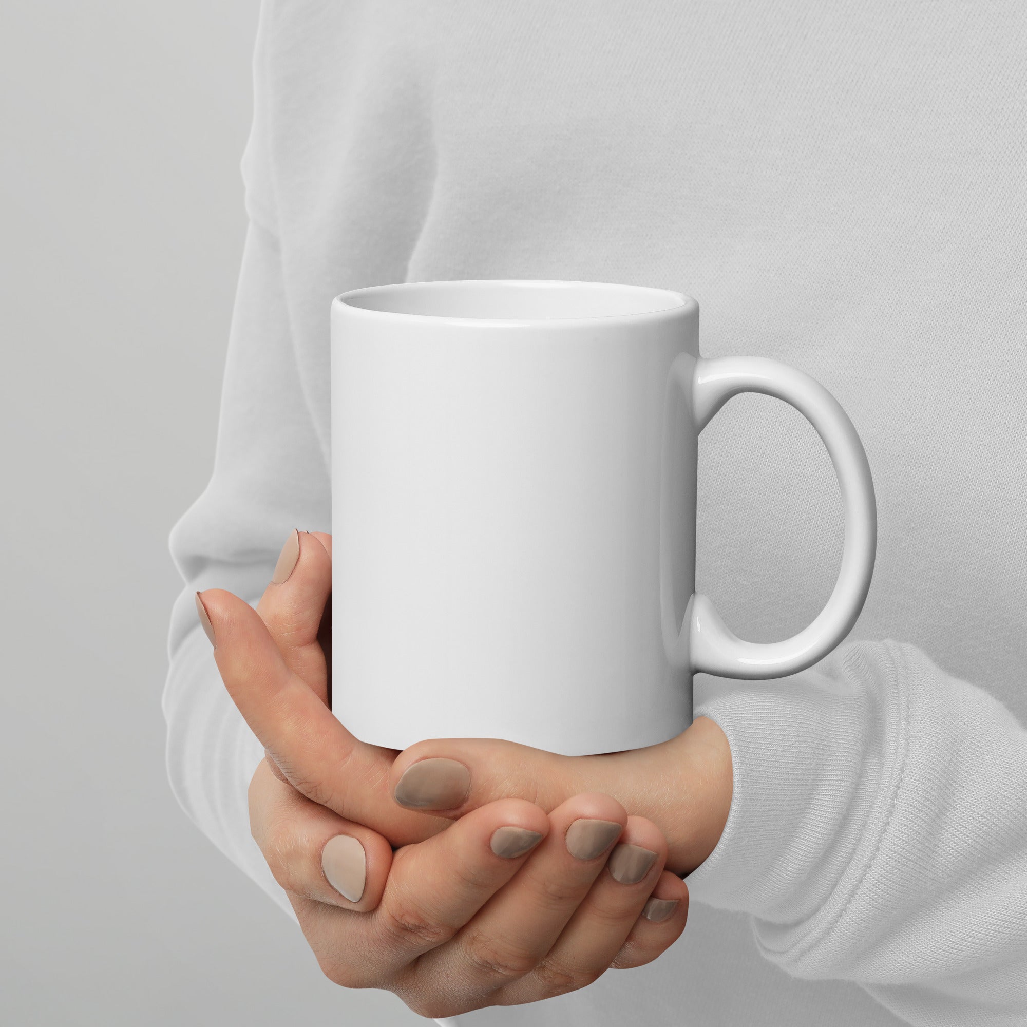 Ape Astronaut White Glossy Mug