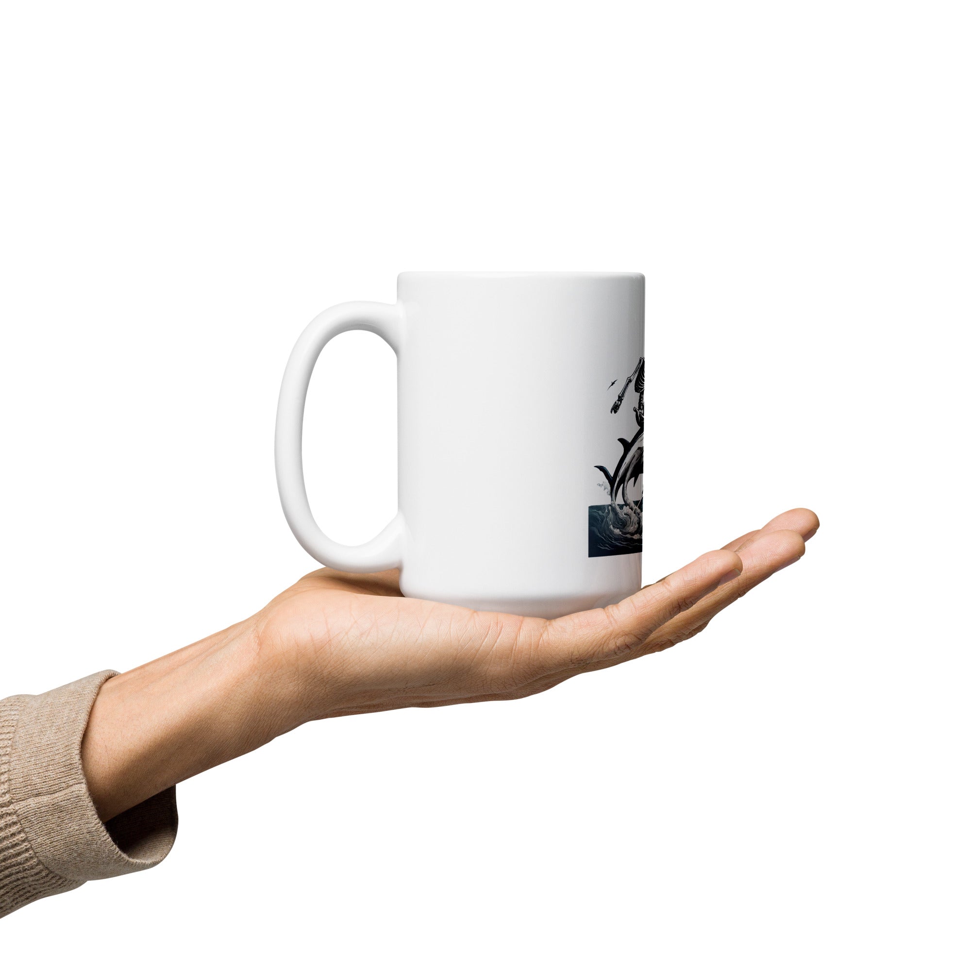 Ride or Die White Glossy Mug