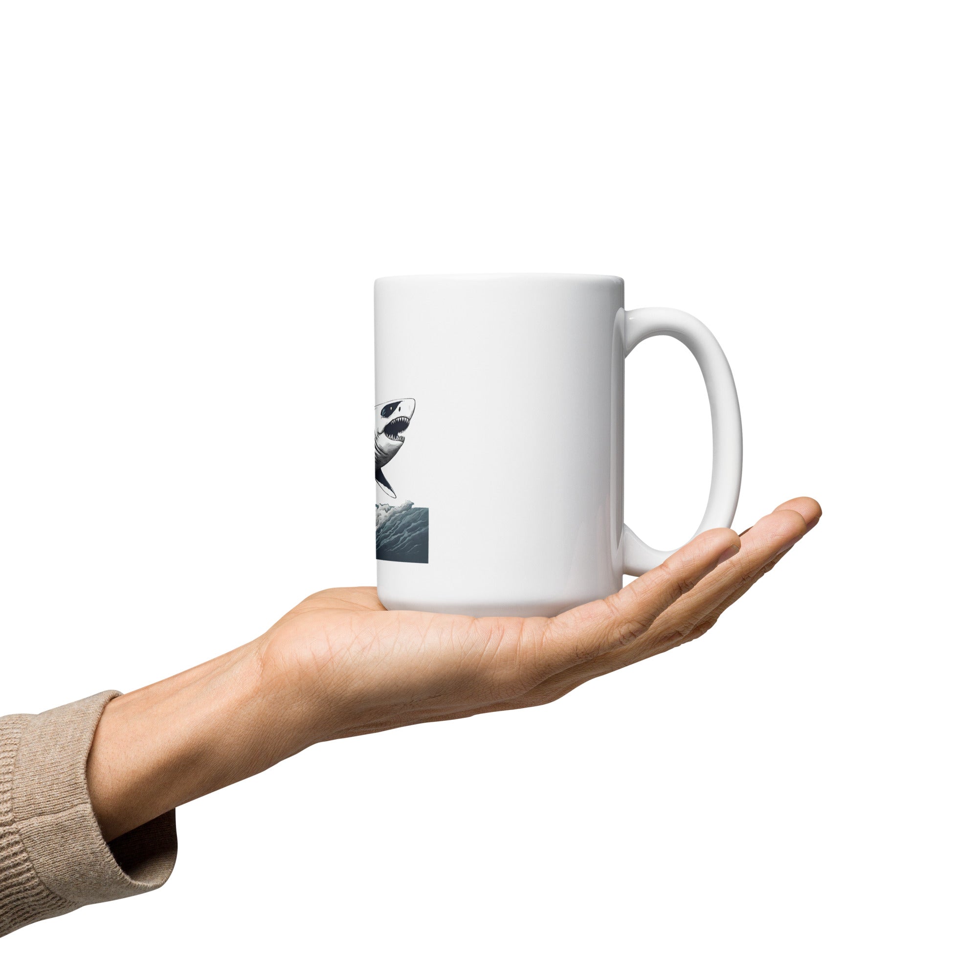 Ride or Die White Glossy Mug