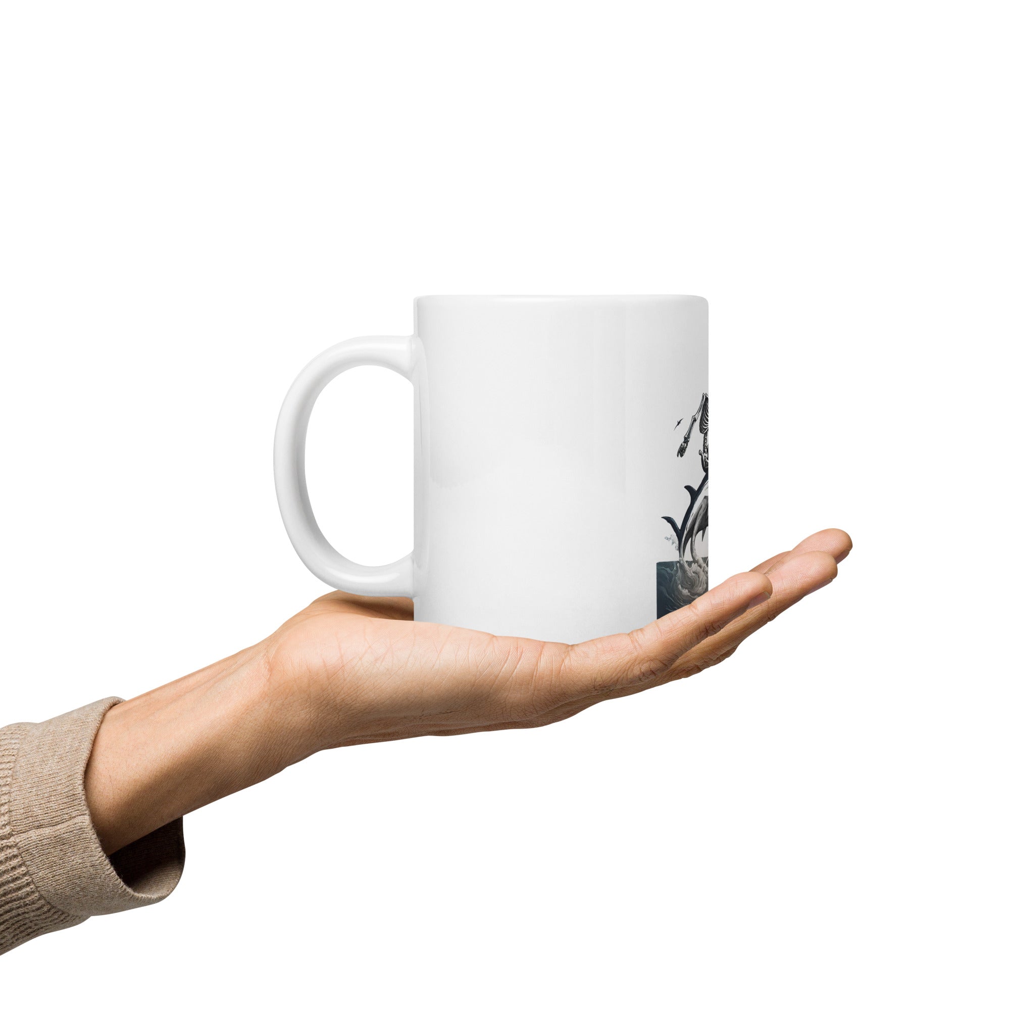 Ride or Die White Glossy Mug