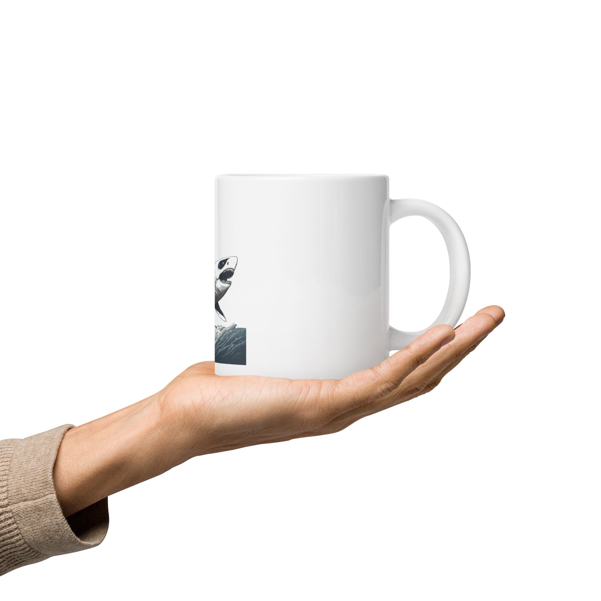 Ride or Die White Glossy Mug