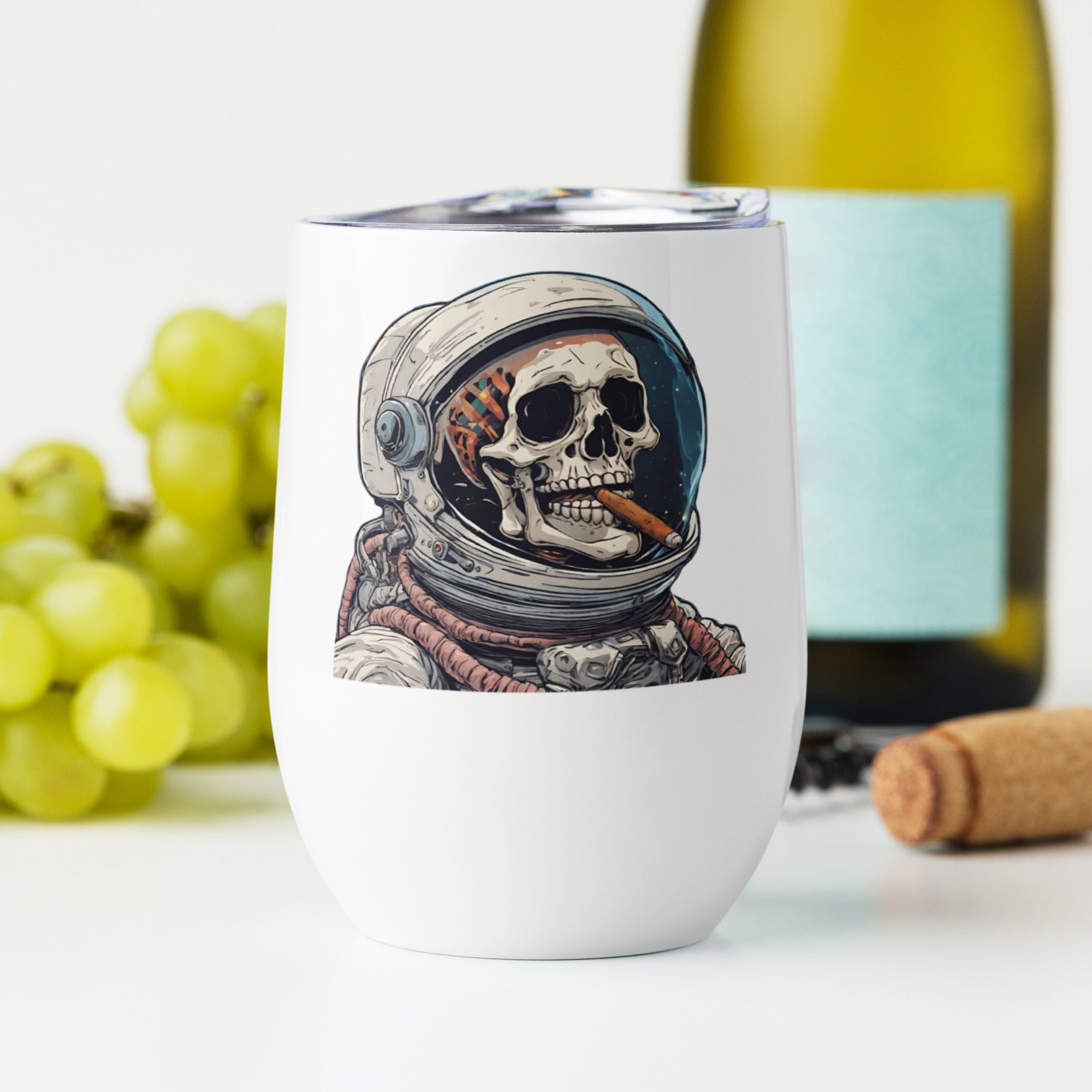 Space Blaze Wine Tumbler