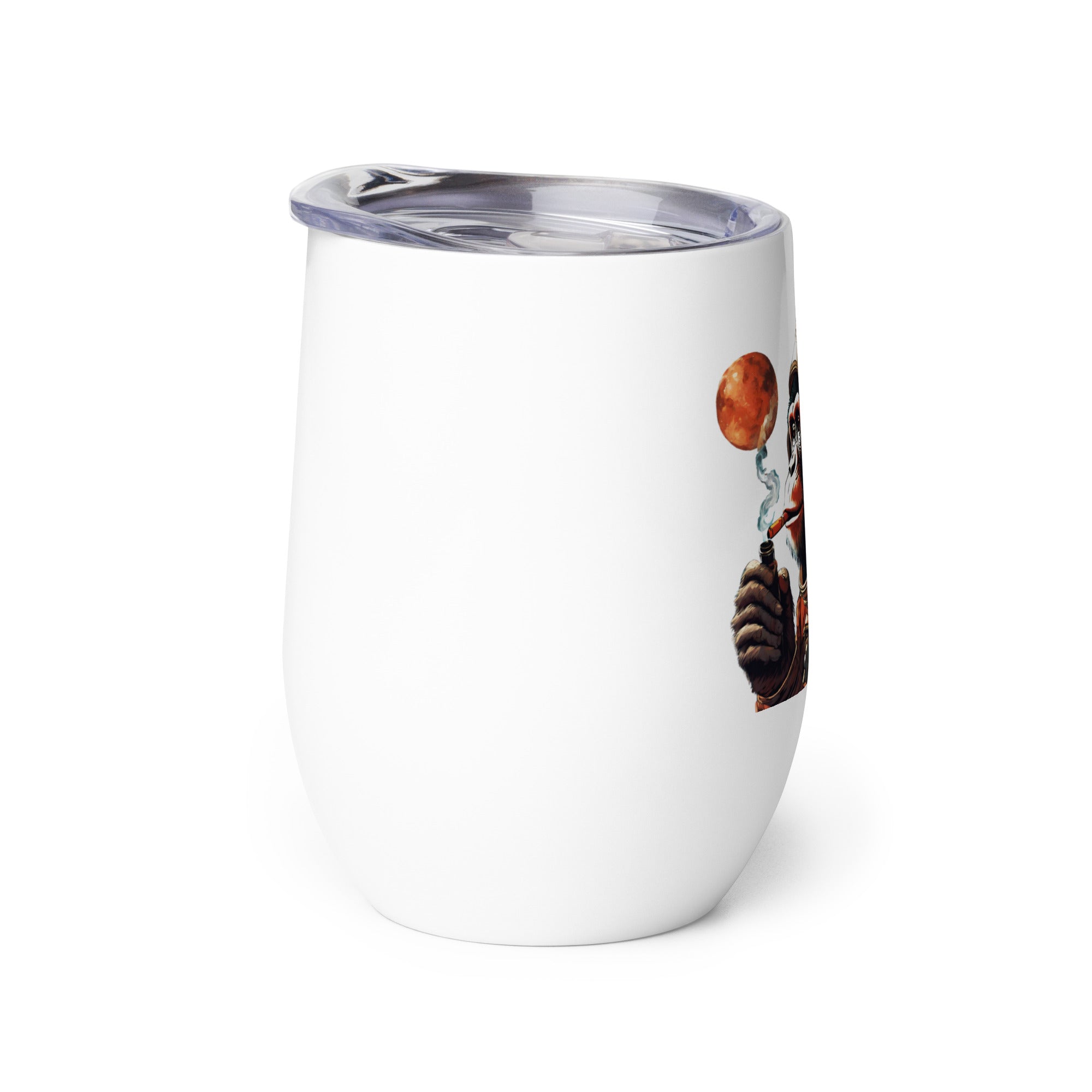 Ape Astronaut Wine Tumbler